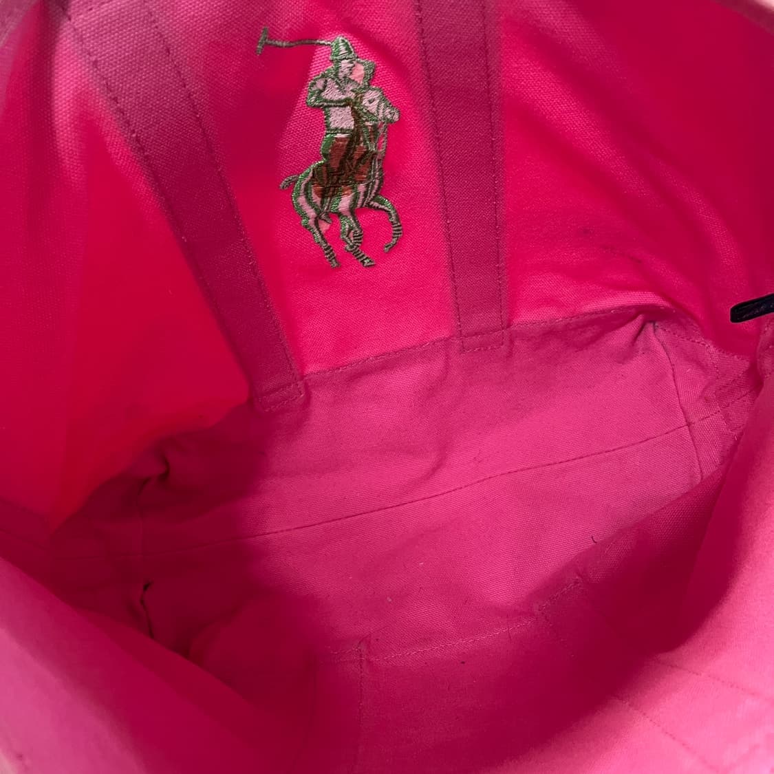 폴로 캔버스 토트백 상품이미지5