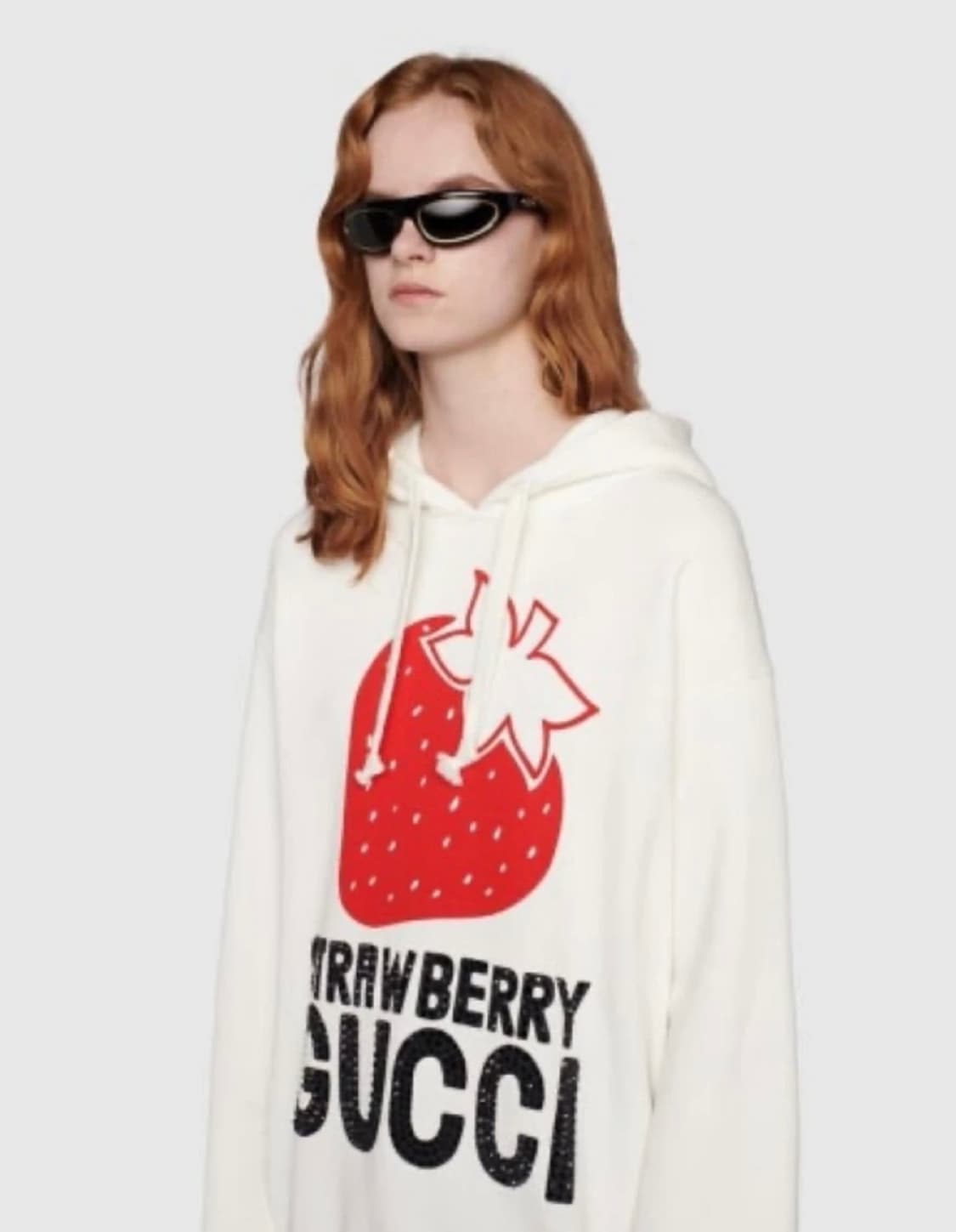 구찌 오버사이즈 스트로베리 후드 상품이미지2