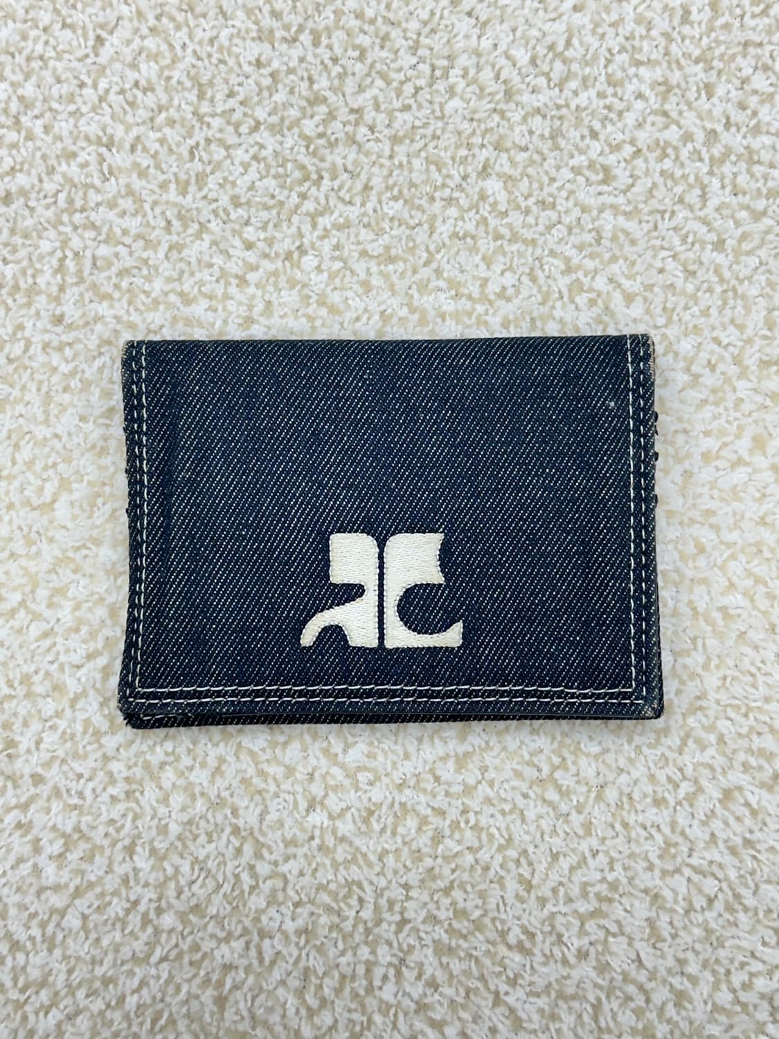 꾸레쥬 데님 지갑 상품이미지1