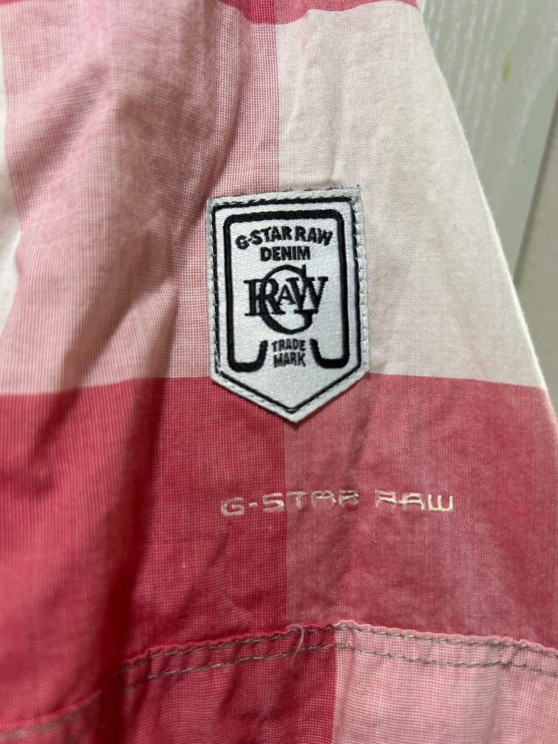 G star raw 체크 반소매 셔츠 상품이미지4