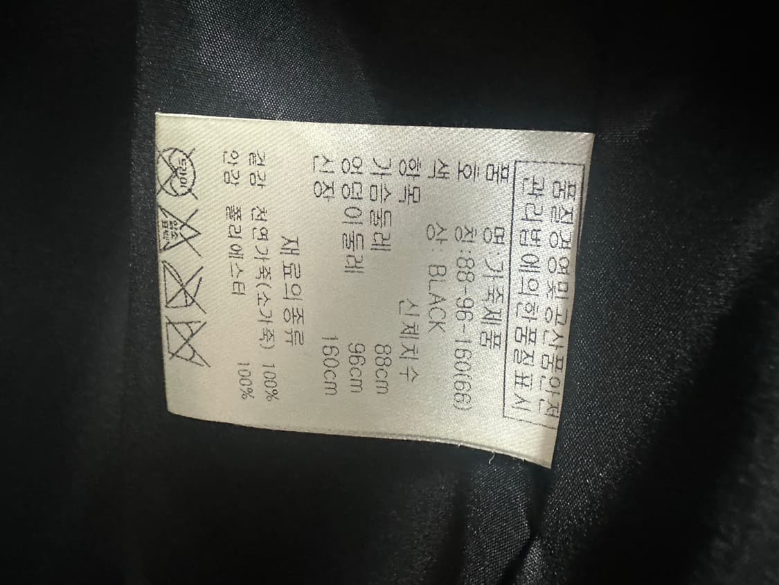 City Gee 블랙 가죽 트렌치 코트 66 상품이미지5