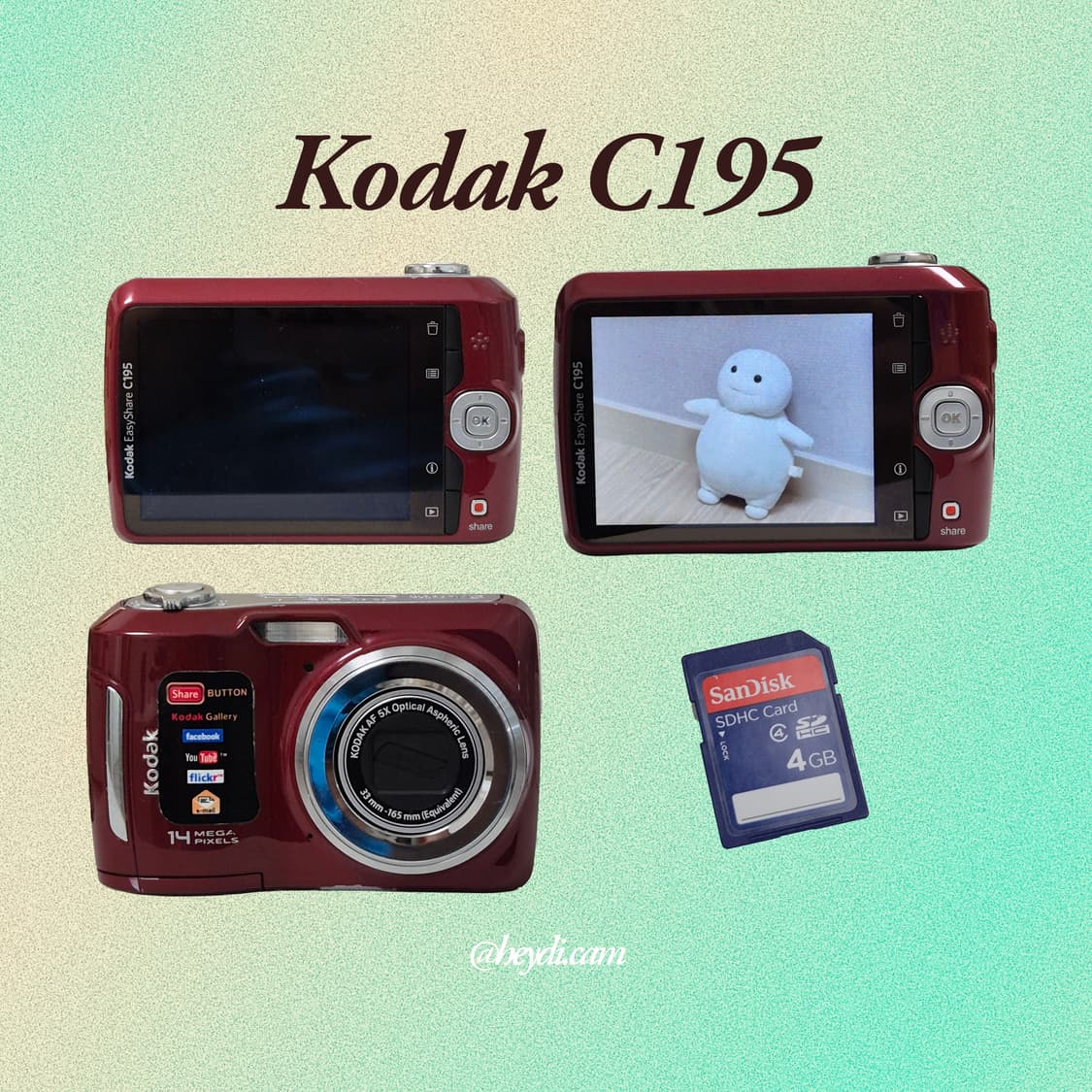 (키키 디카) 코닥 C195 Kodak C195  상품이미지2
