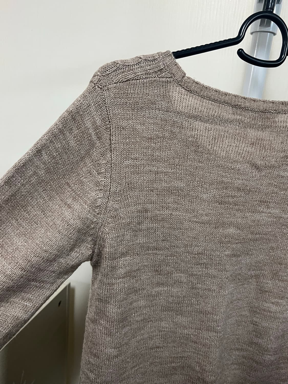 모리걸 노르딕 패턴 7부 소매 니트 상품이미지4