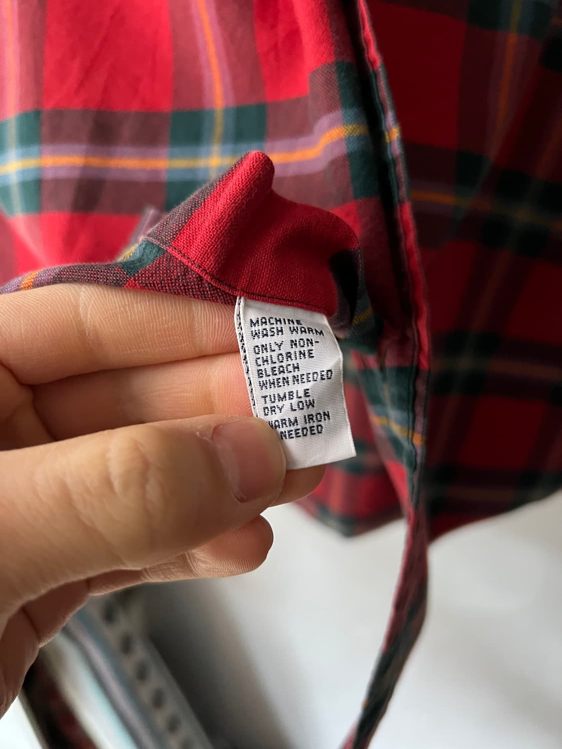 [M]폴로 랄프로렌 클래식 타탄체크 셔츠 상품이미지4