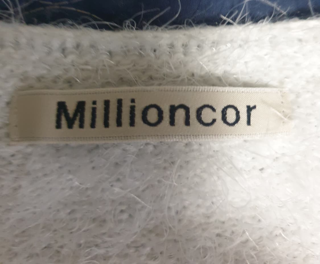 밀리언코르 헤어리 브이넥 긴팔 니트 (F) 상품이미지6