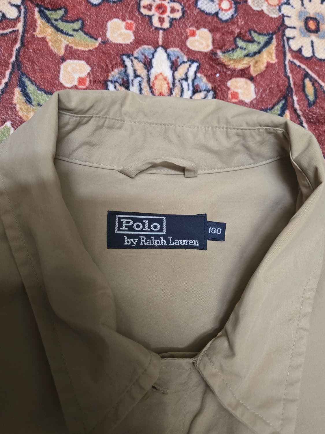 [Polo] 폴로 랄프로렌 코튼 미들 코트 자켓100 상품이미지4