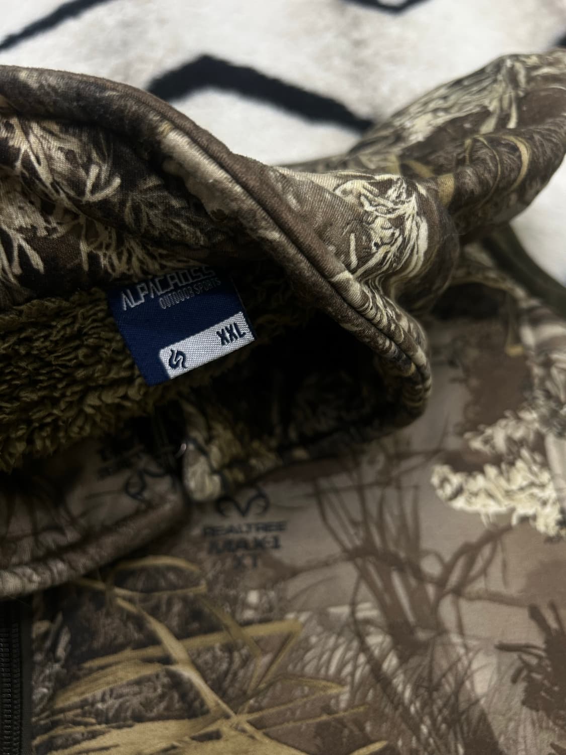 [2XL]리얼트리 Max-1 베스트/양털기모/카키 상품이미지4