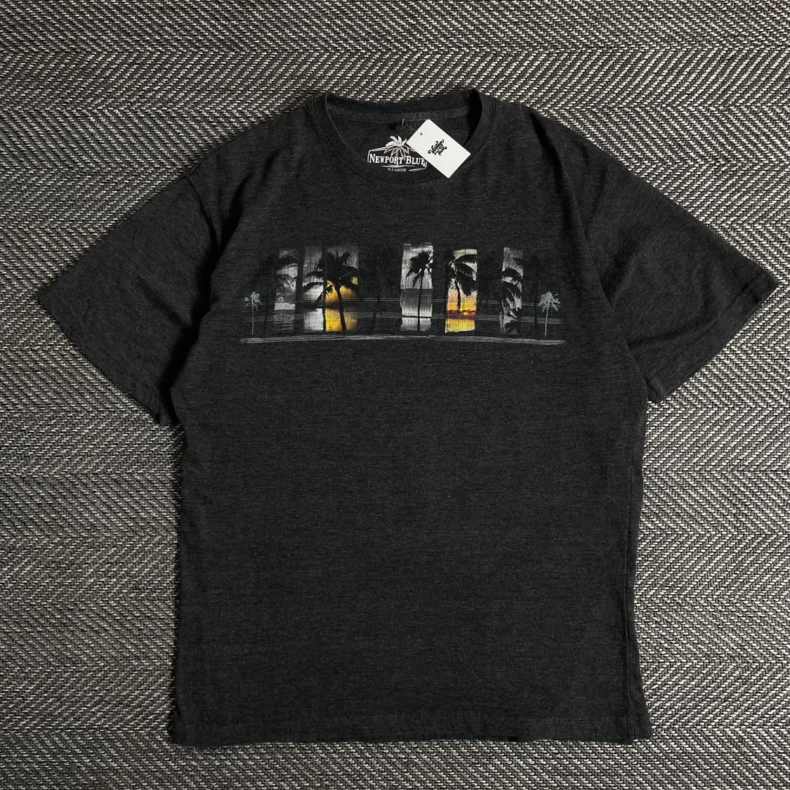 빈티지 팜트리 프린팅 반팔 티셔츠y 2844 상품이미지2