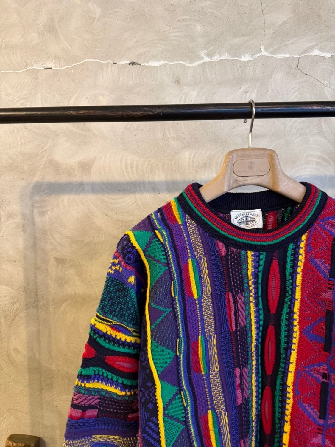 MOUNTAINEER 케이블 니트 100 상품이미지2