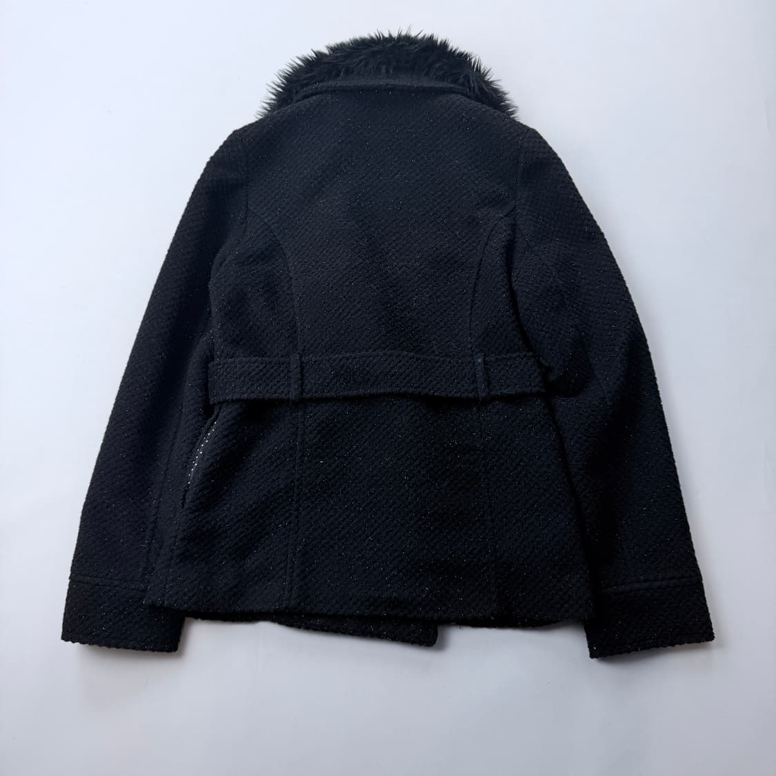 트랄라라 tralala 블랙 퍼코트 핀터레스트 펄감(O) 상품이미지5