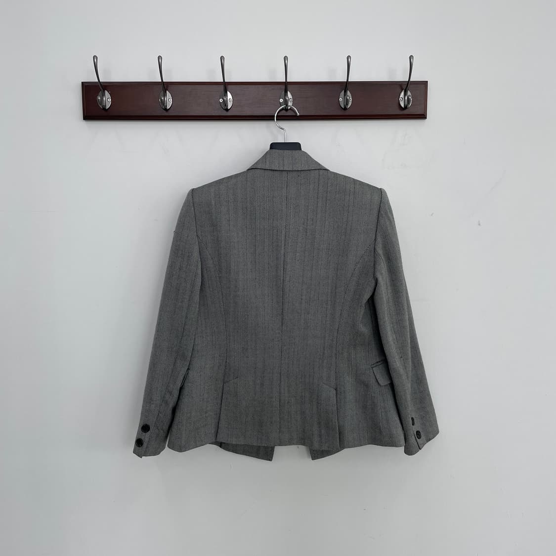 올드 지방시 헤링본 더블 블레이저 자켈 상품이미지2