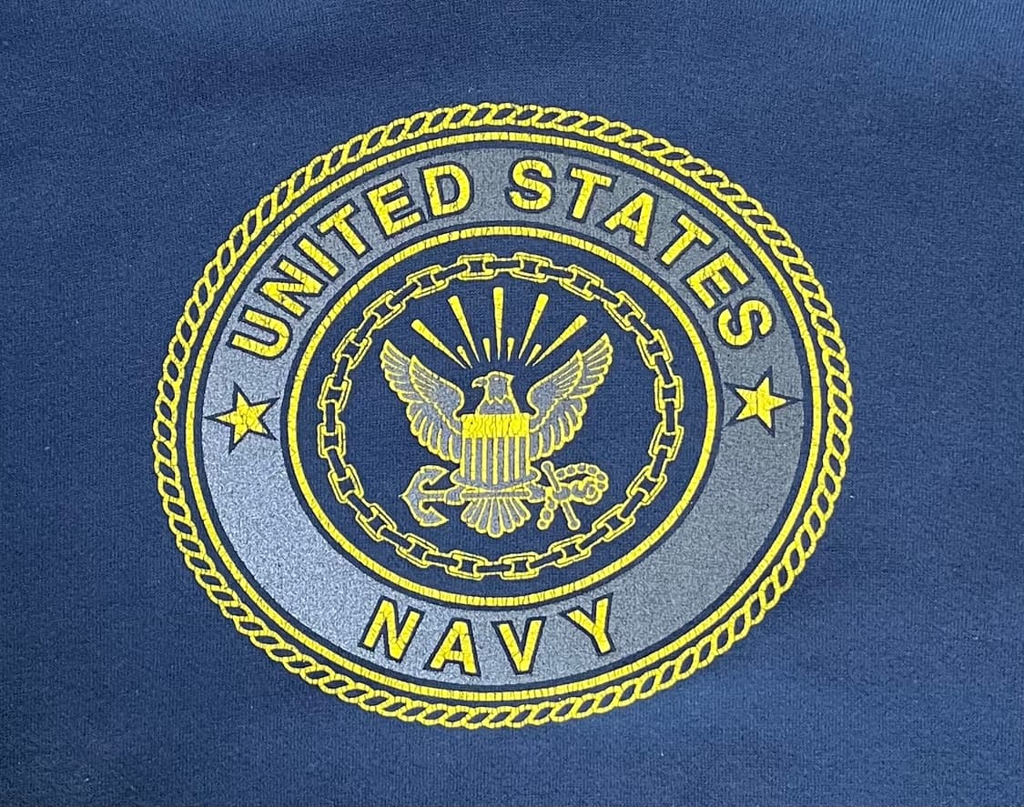 90’s SOFFE사 미 해군(USN) 후드티 네이비 M(100~105) 상품이미지2