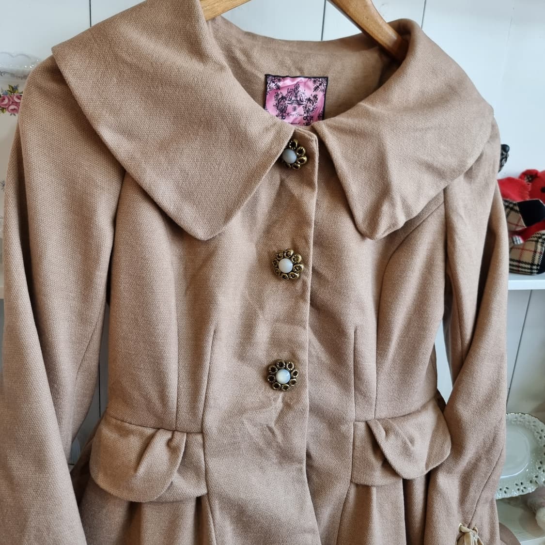 Honey Bunch 허니번치 원피스형 코트 상품이미지2