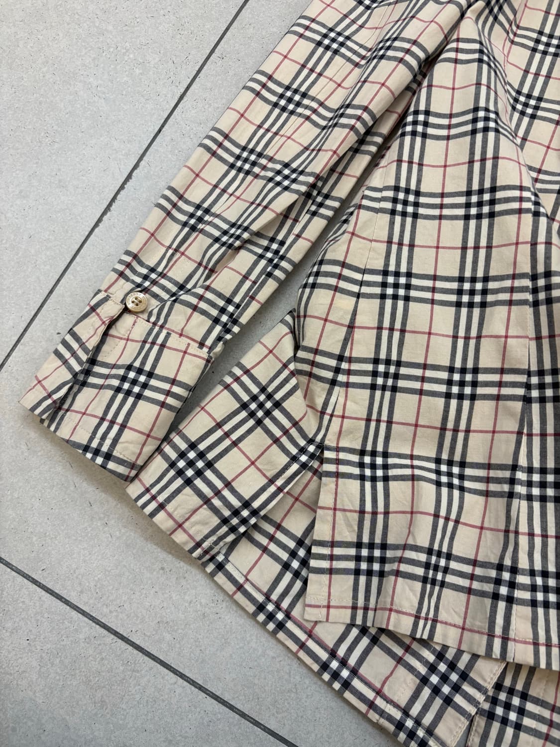 [ 38 ] 버버리 블루라벨 노바체크 셔츠 상품이미지7