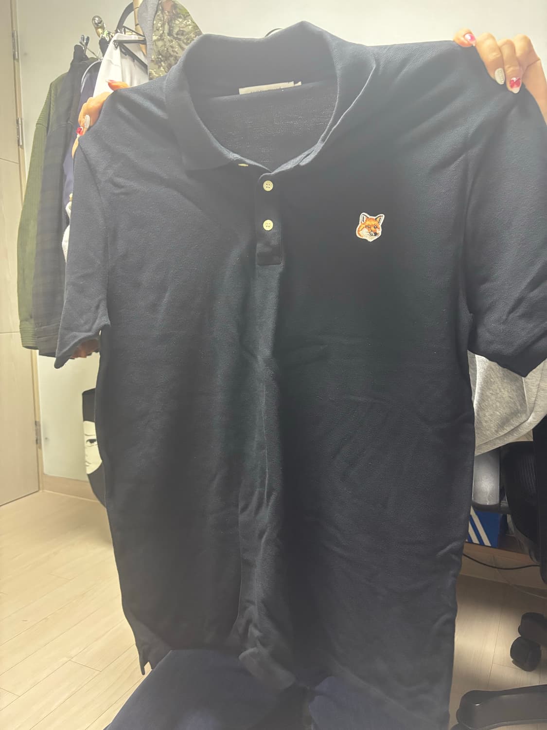 메종키츠네 폴로티 XL 상품이미지2