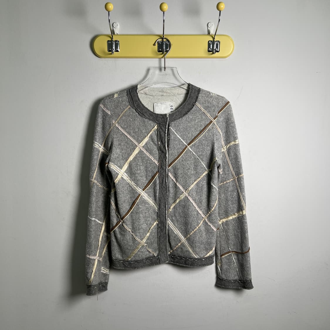 03AW Sacai 사카이 태리 체인 디테일 자켓 상품이미지1