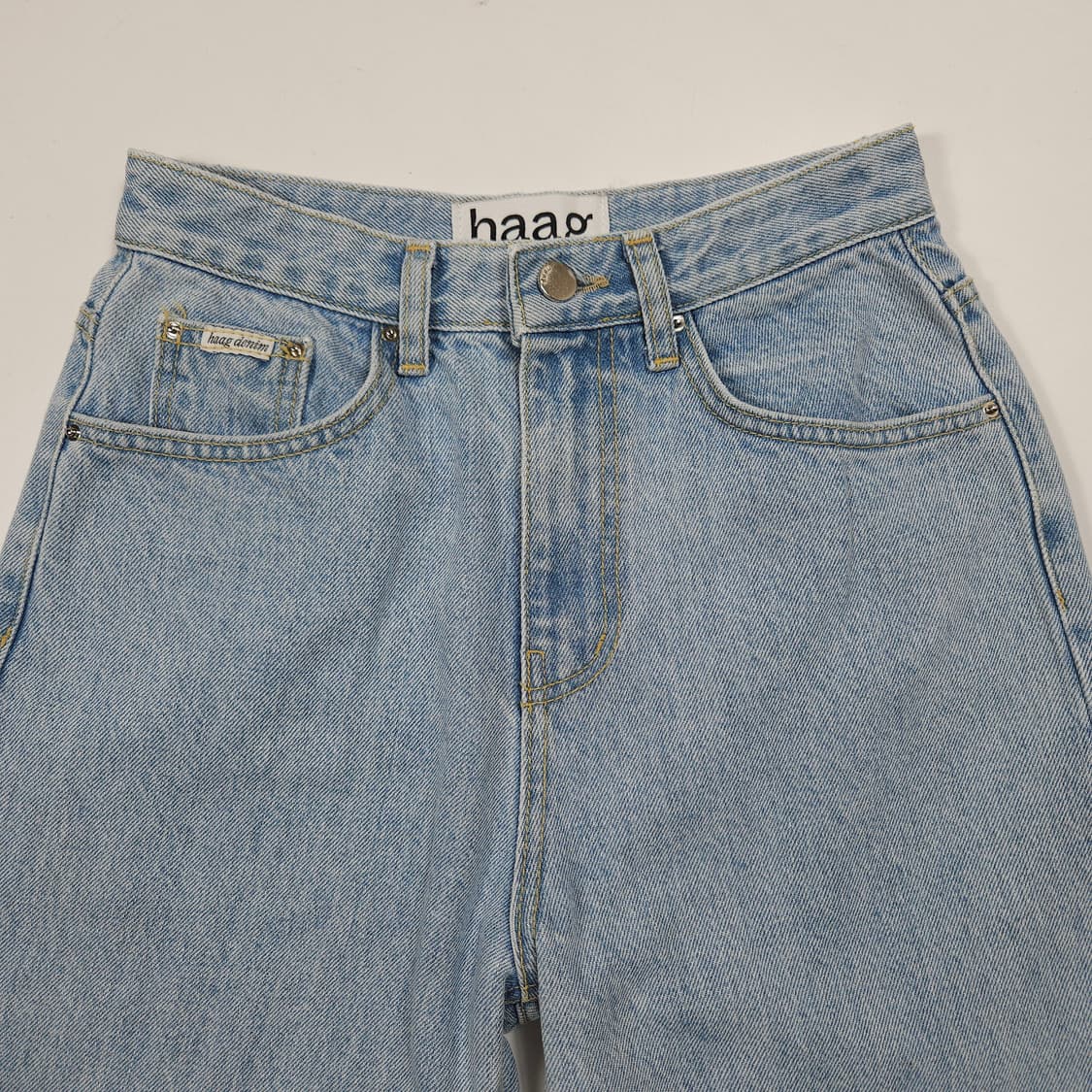 haag 헤이그 연청 데님팬츠  상품이미지2
