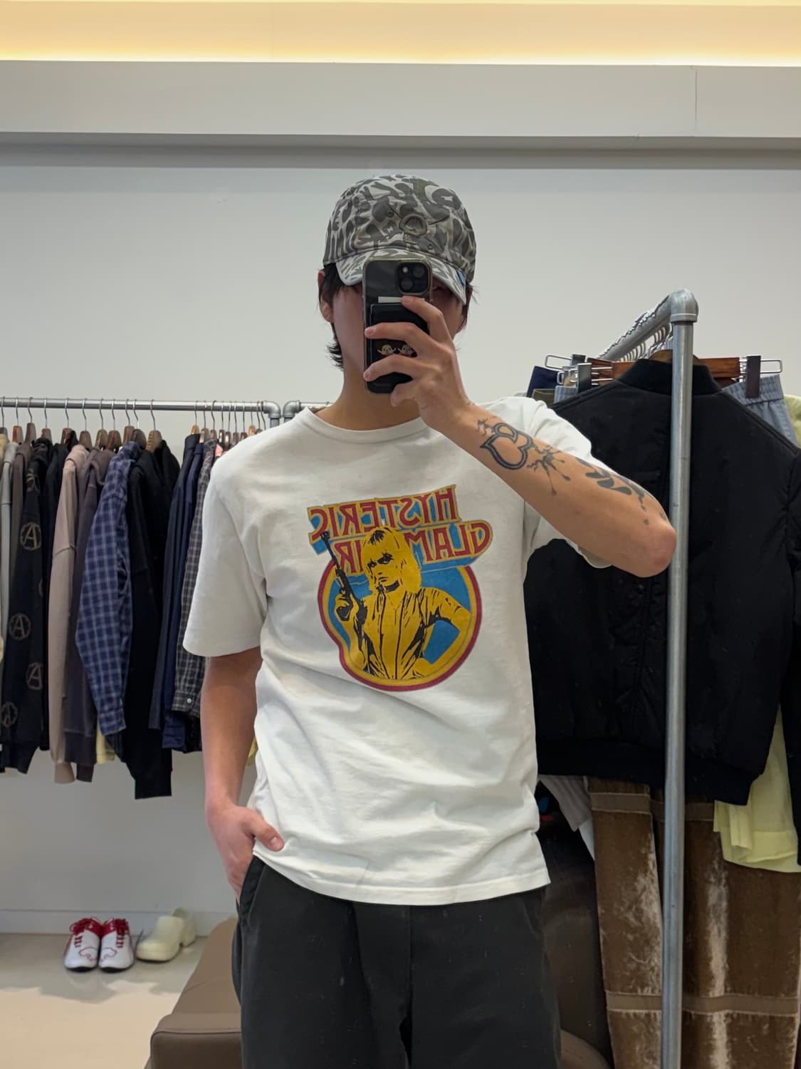 히스테릭 글래머 프린팅 티셔츠 상품이미지6