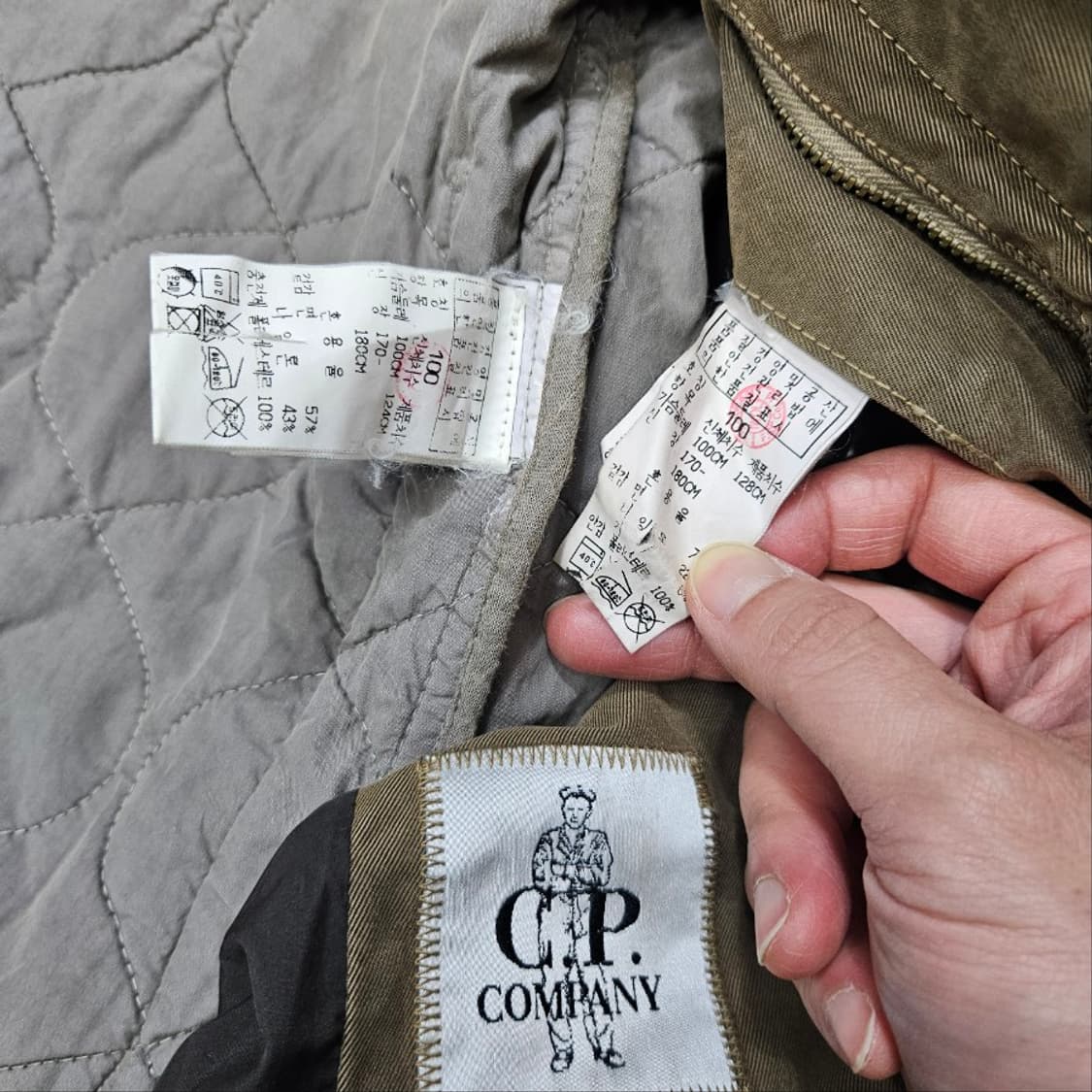 cp컴퍼니 트렌치 코트 / 퀼팅 라이너 자켓 상품이미지10