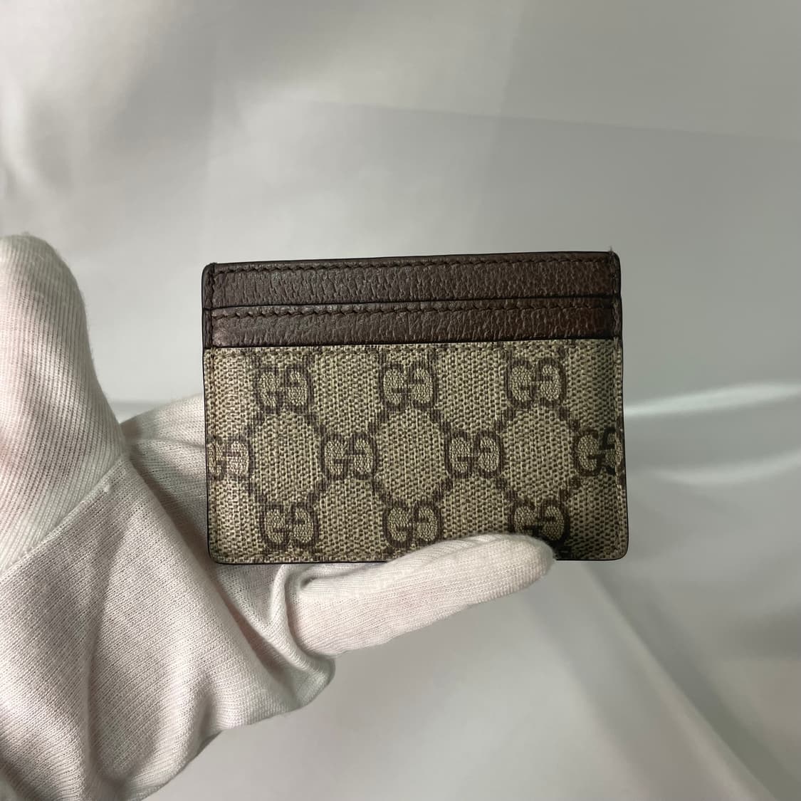 구찌 오피디아 GG 카드지갑 브라운 S급 단품 상품이미지7