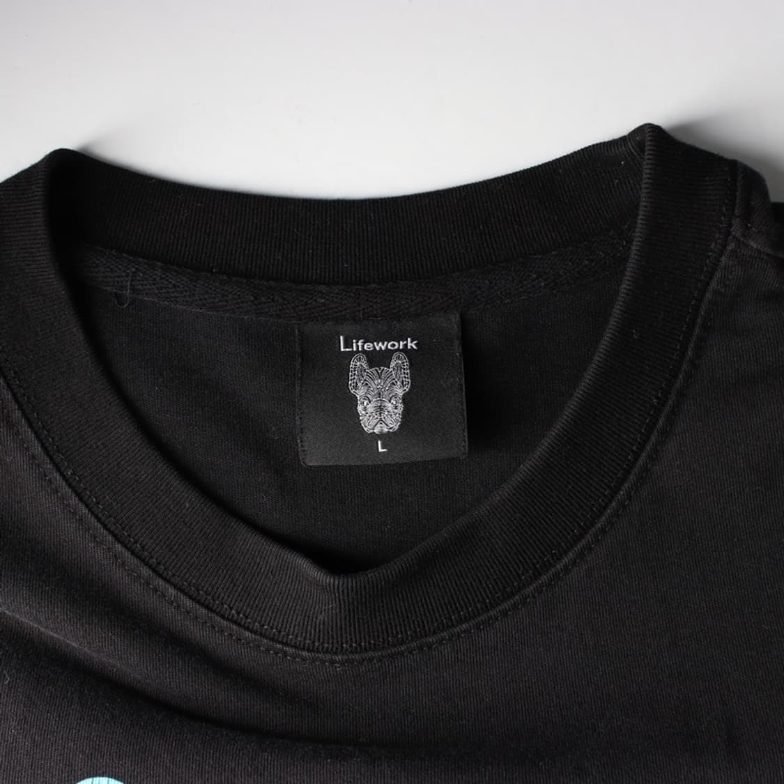 라이프워크 라독 라인 그래픽 반팔 티셔츠 L 상품이미지5