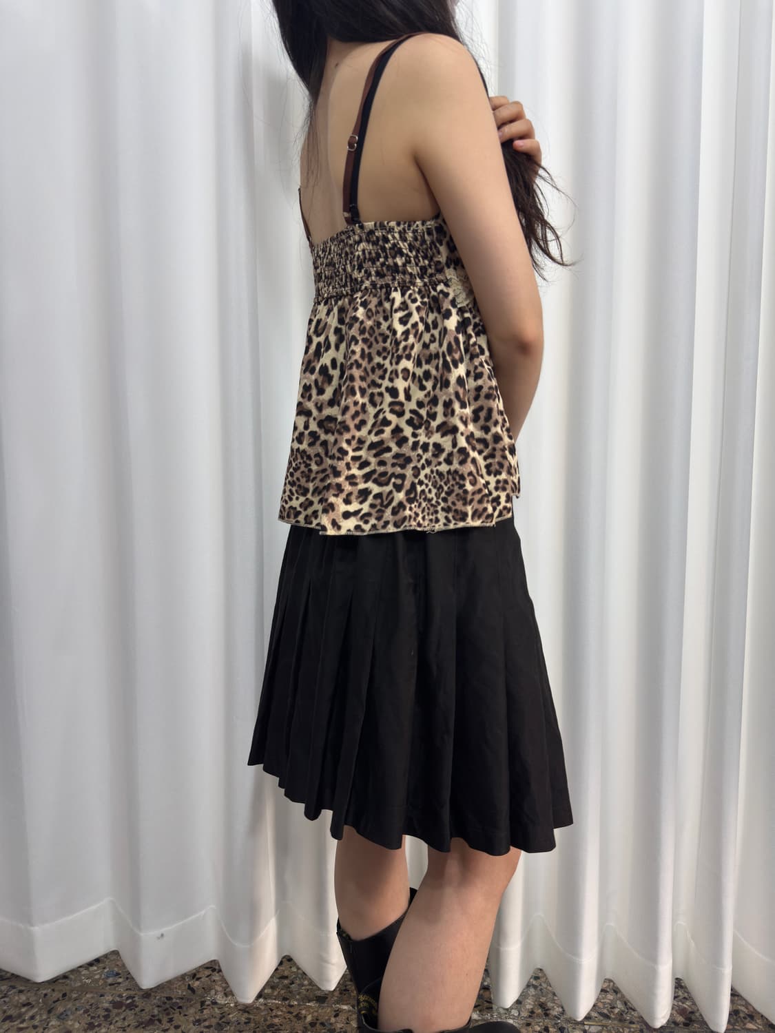 eyelet pleats skirt 상품이미지5