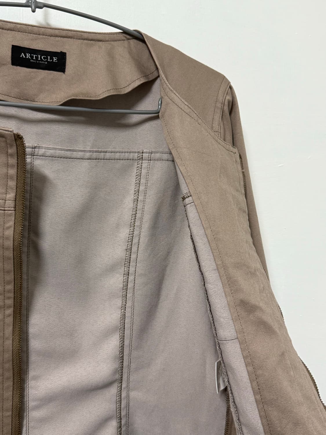 여성 투 포켓 빈티지 자켓 상품이미지5