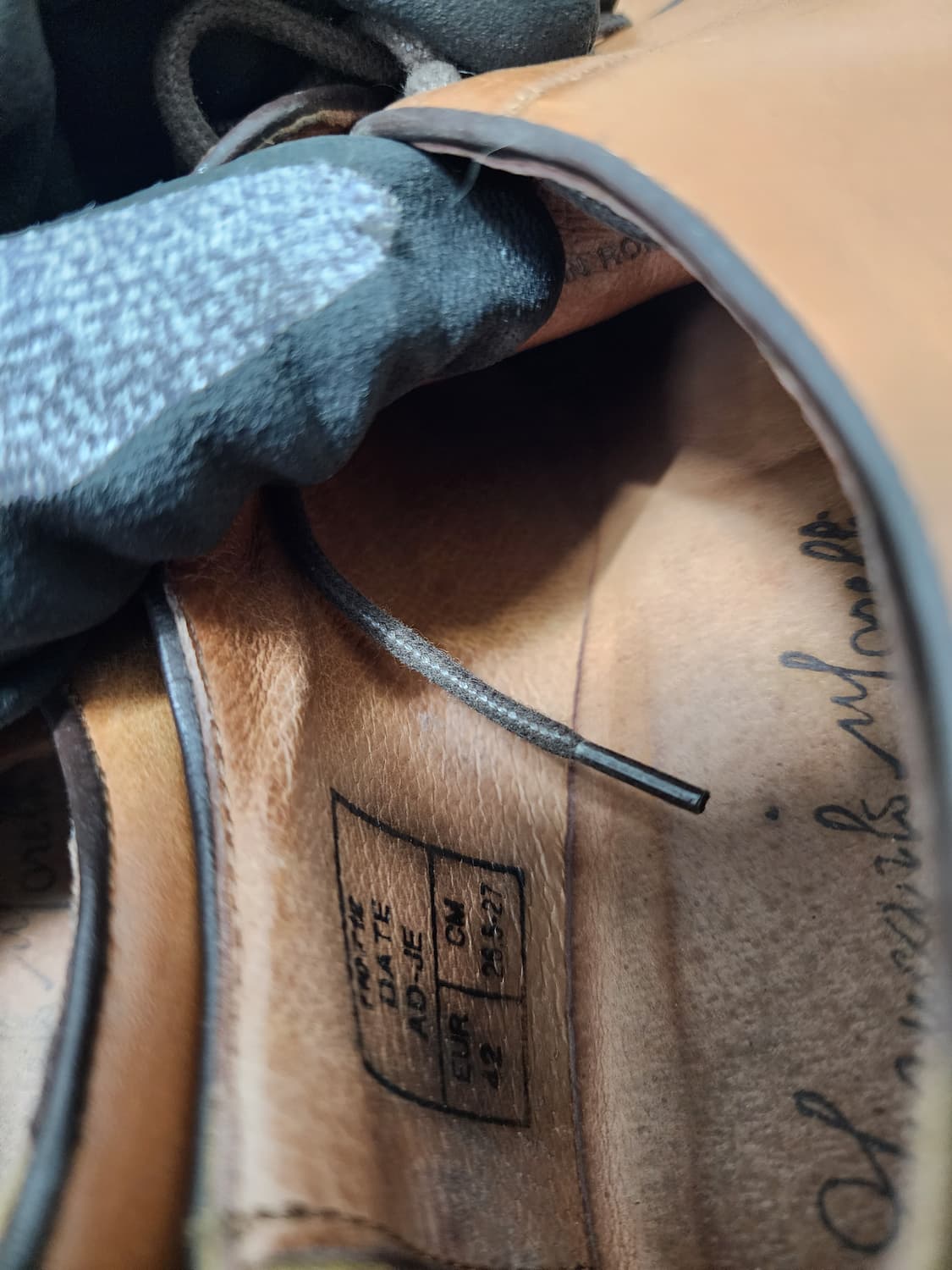 장까를로모렐리 빈티지 브라운 구두  상품이미지7