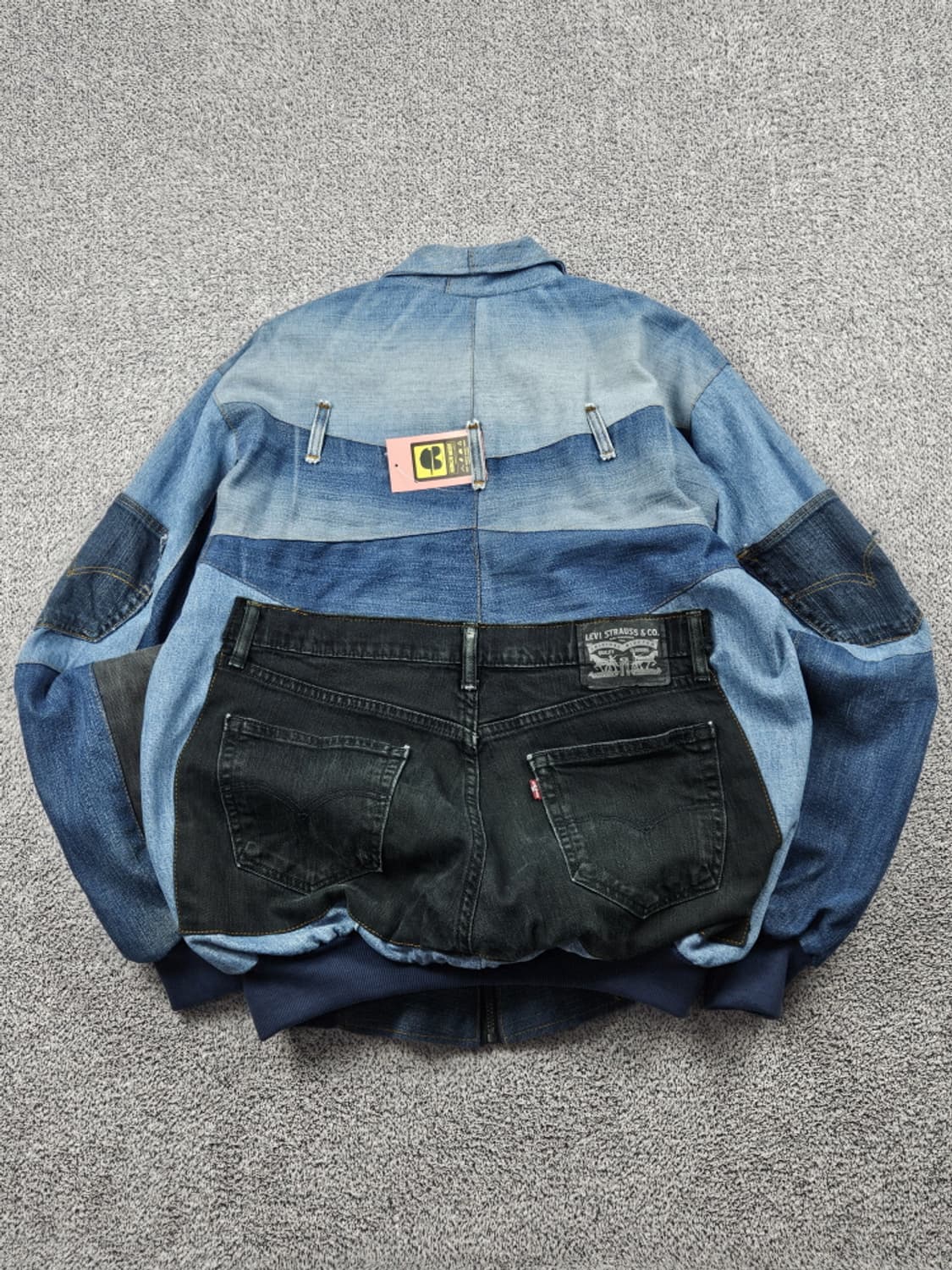 리바이스 리빌드 패치워크 커스텀 데님 자켓 (상세설명참조) / 10177 상품이미지5