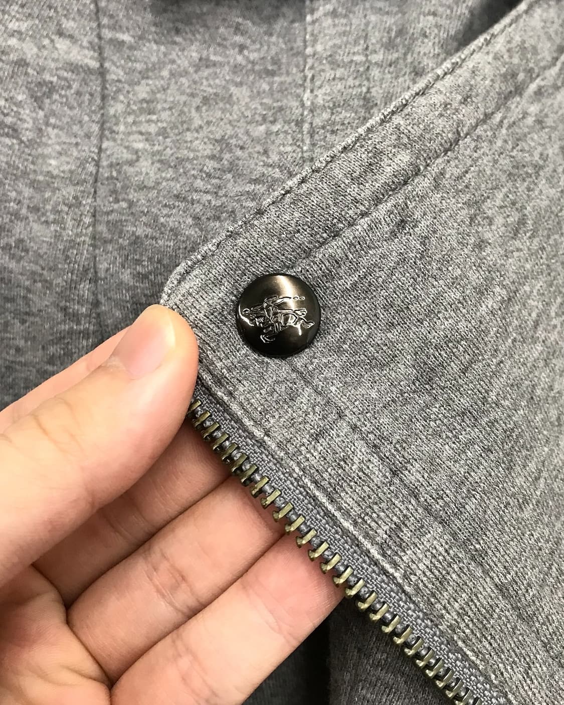 버버리 로고 코튼 라이더 자켓 상품이미지4