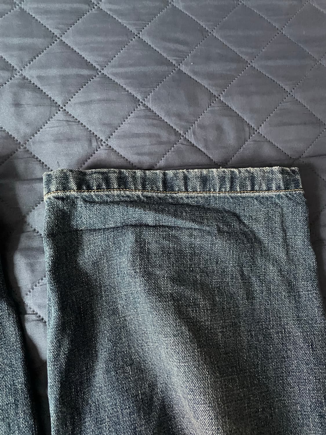 m) 칼하트윕 og 싱글니 카마노 블루 다크 유즈드 워시 상품이미지5