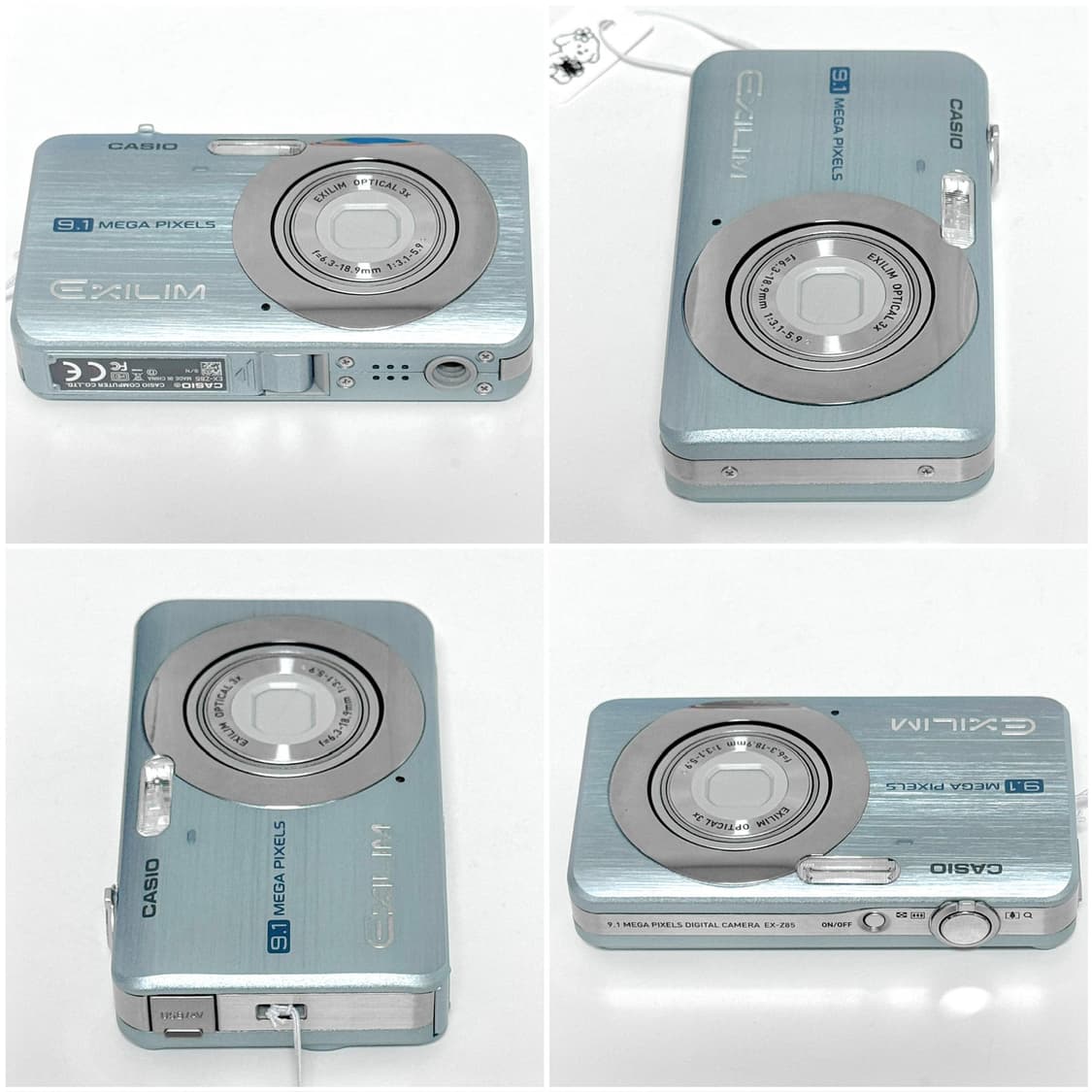 카시오 엑슬림 Z85 스카이블루 빈티지디카 상품이미지3