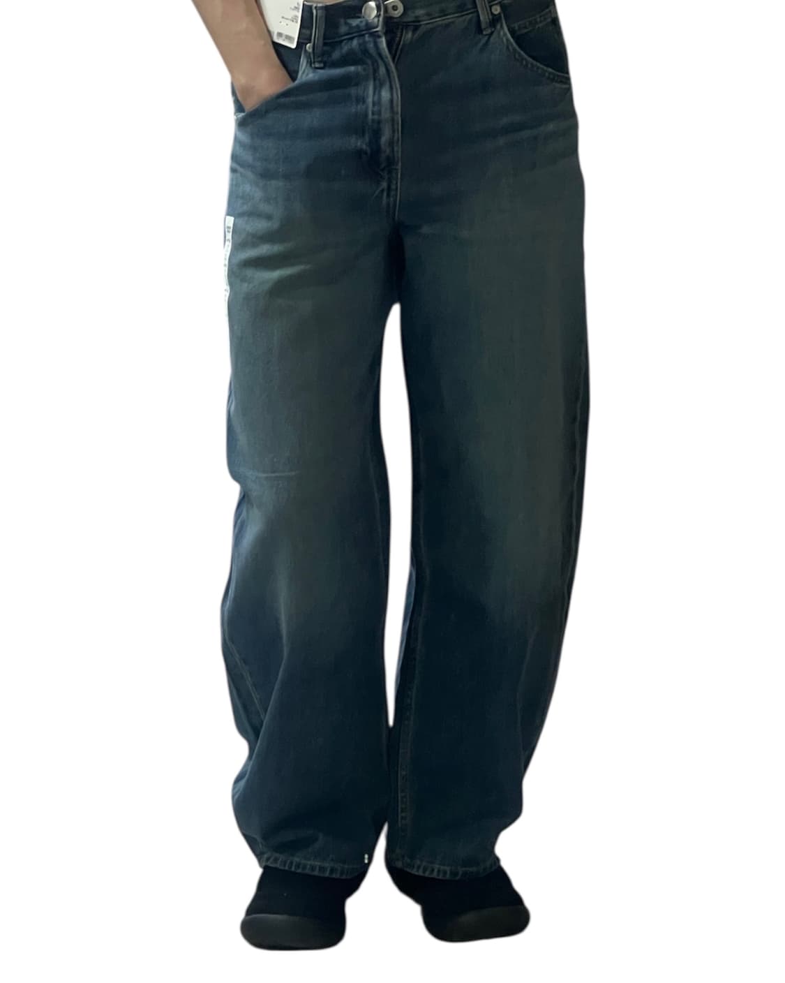 새상품28 유니클로 배기커브진 판매 상품이미지1