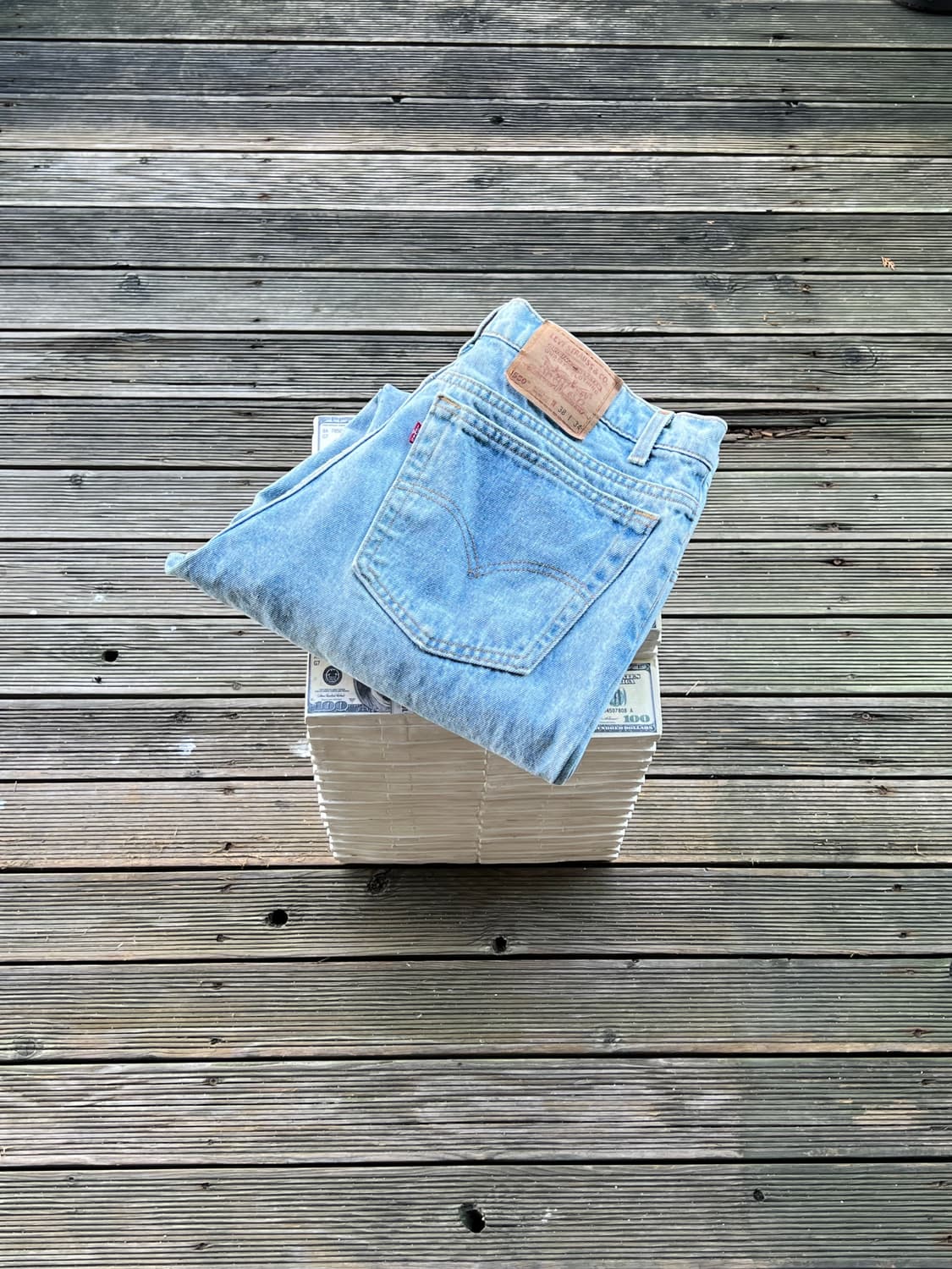 90s 리바이스 550 릴렉스드 핏 made in USA 상품이미지1