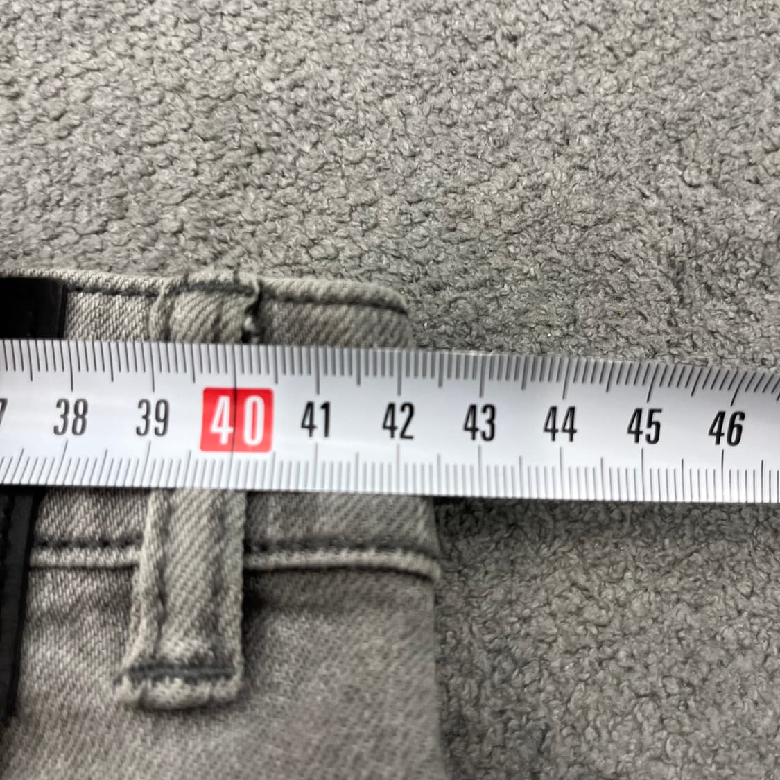 캘빈클라인 CK 그레이 디스워싱 데미지 청바지 상품이미지8