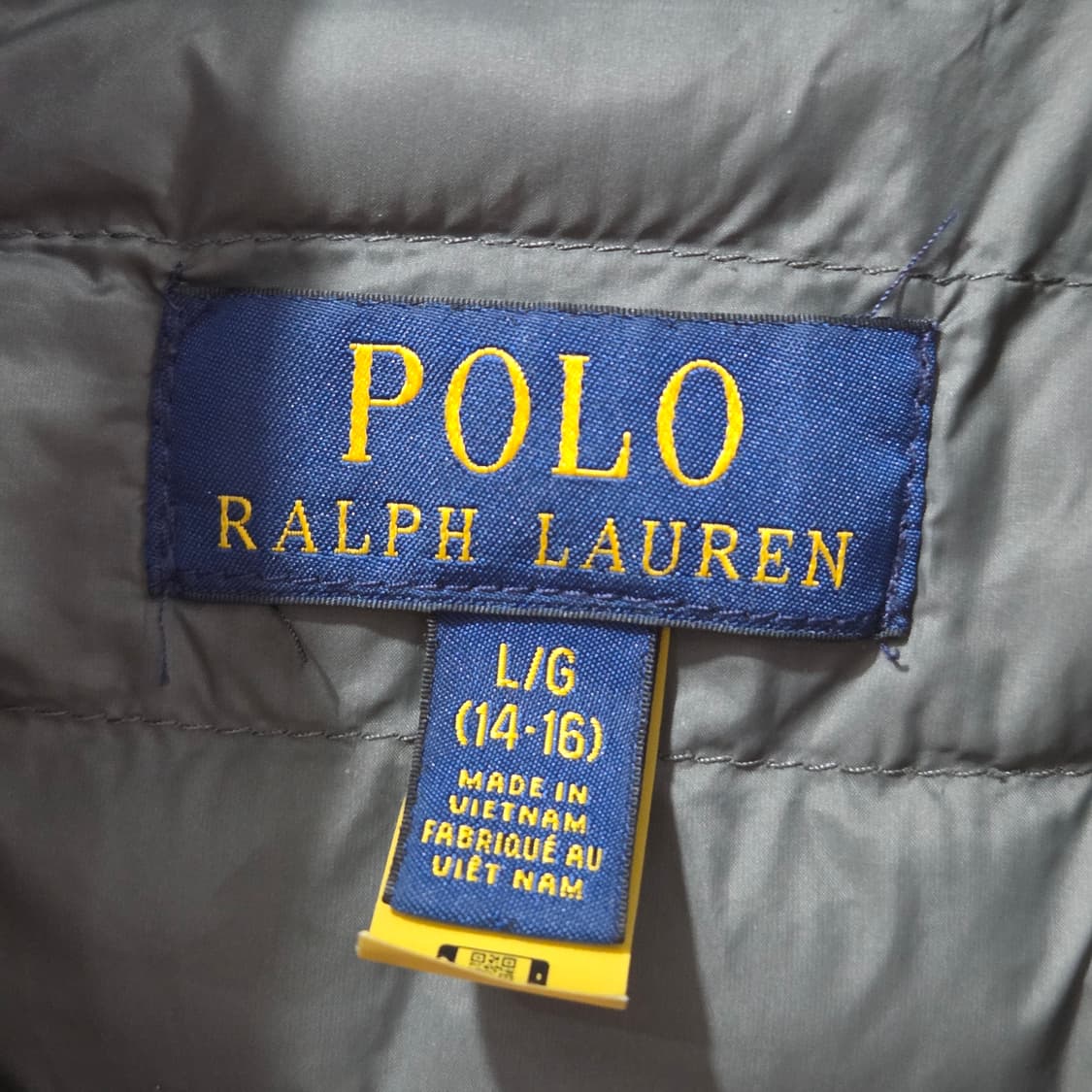 폴로랄프로렌 보이즈 패딩자켓 L/14/16 상품이미지3