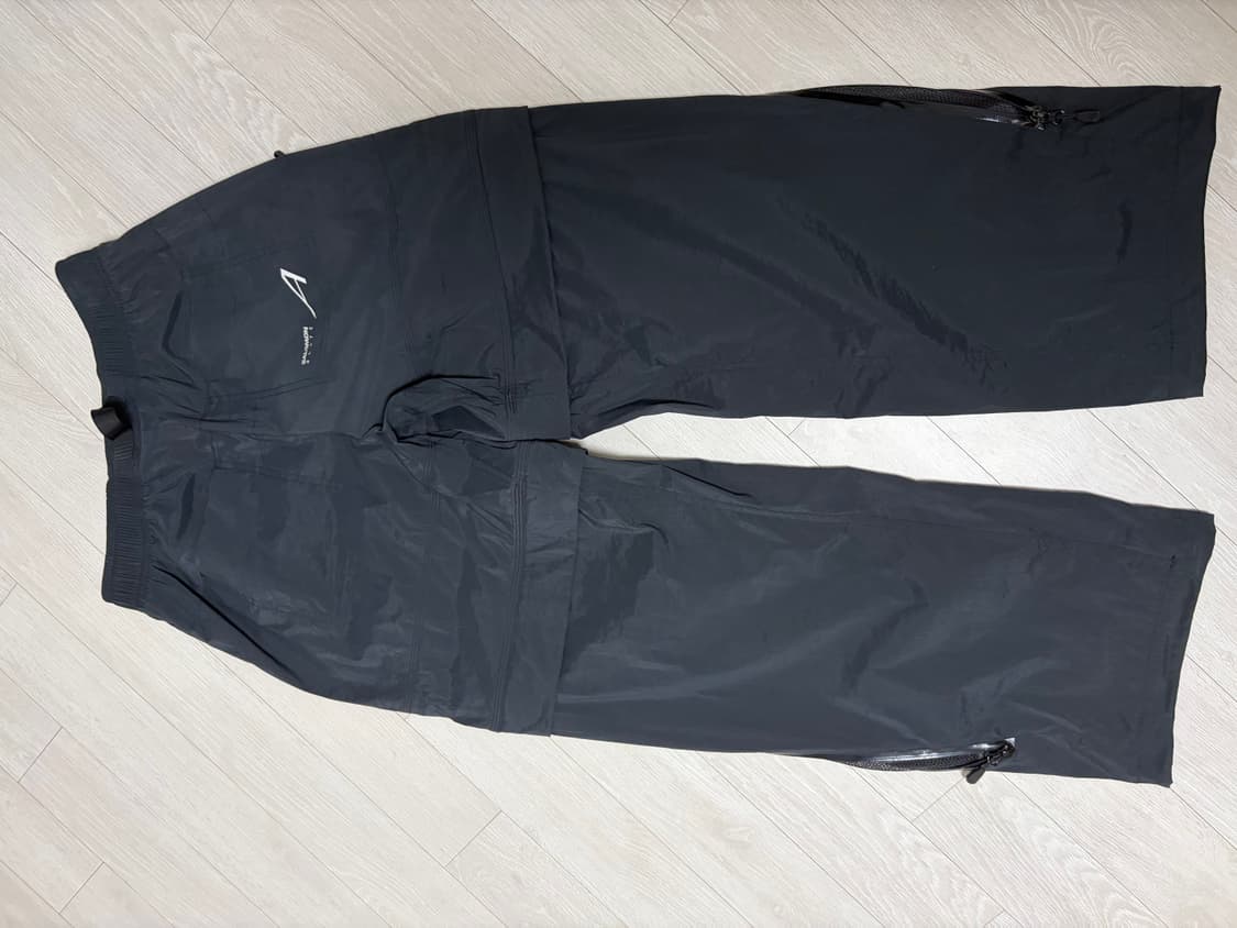 살로몬 슬레이트 컨버터블 사이드 지퍼 나일론 팬츠 블랙 s 상품이미지5