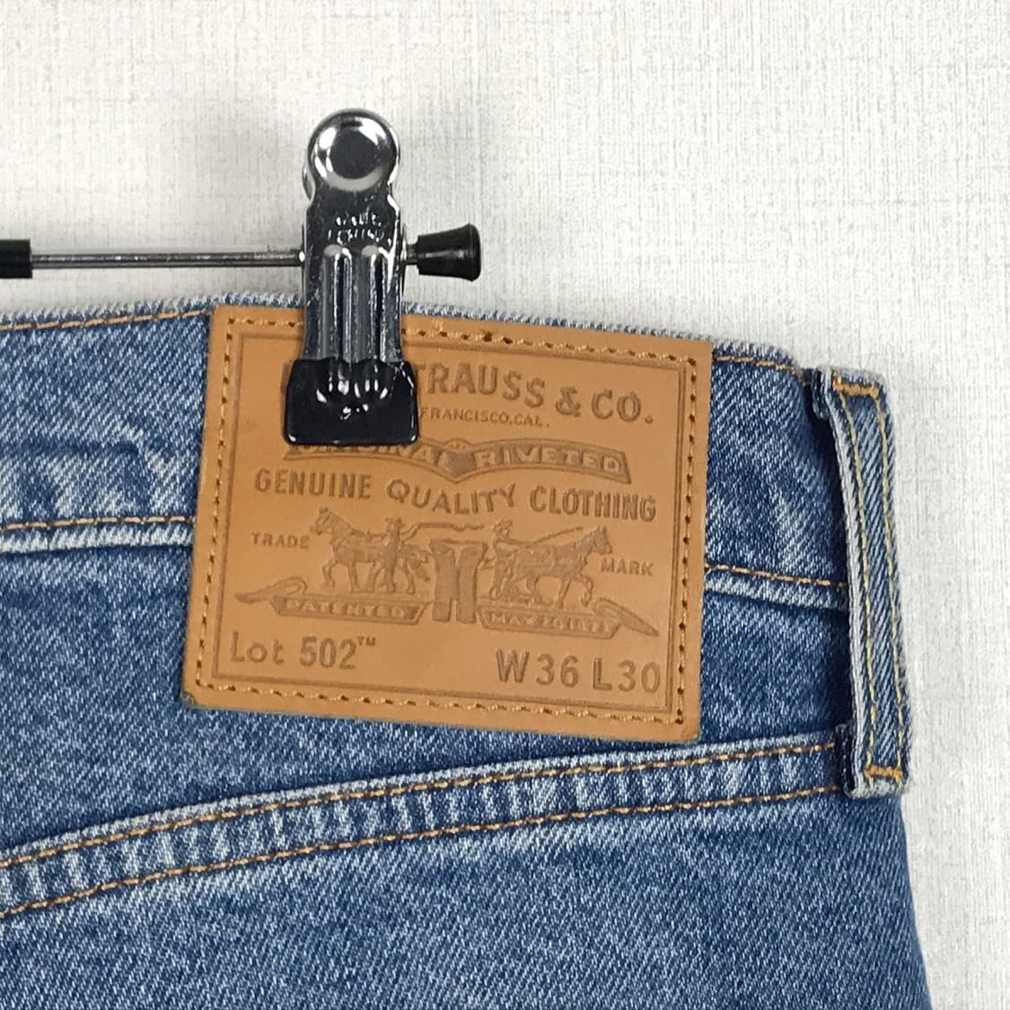 리바이스 502 데님 청바지 남성36 상품이미지6