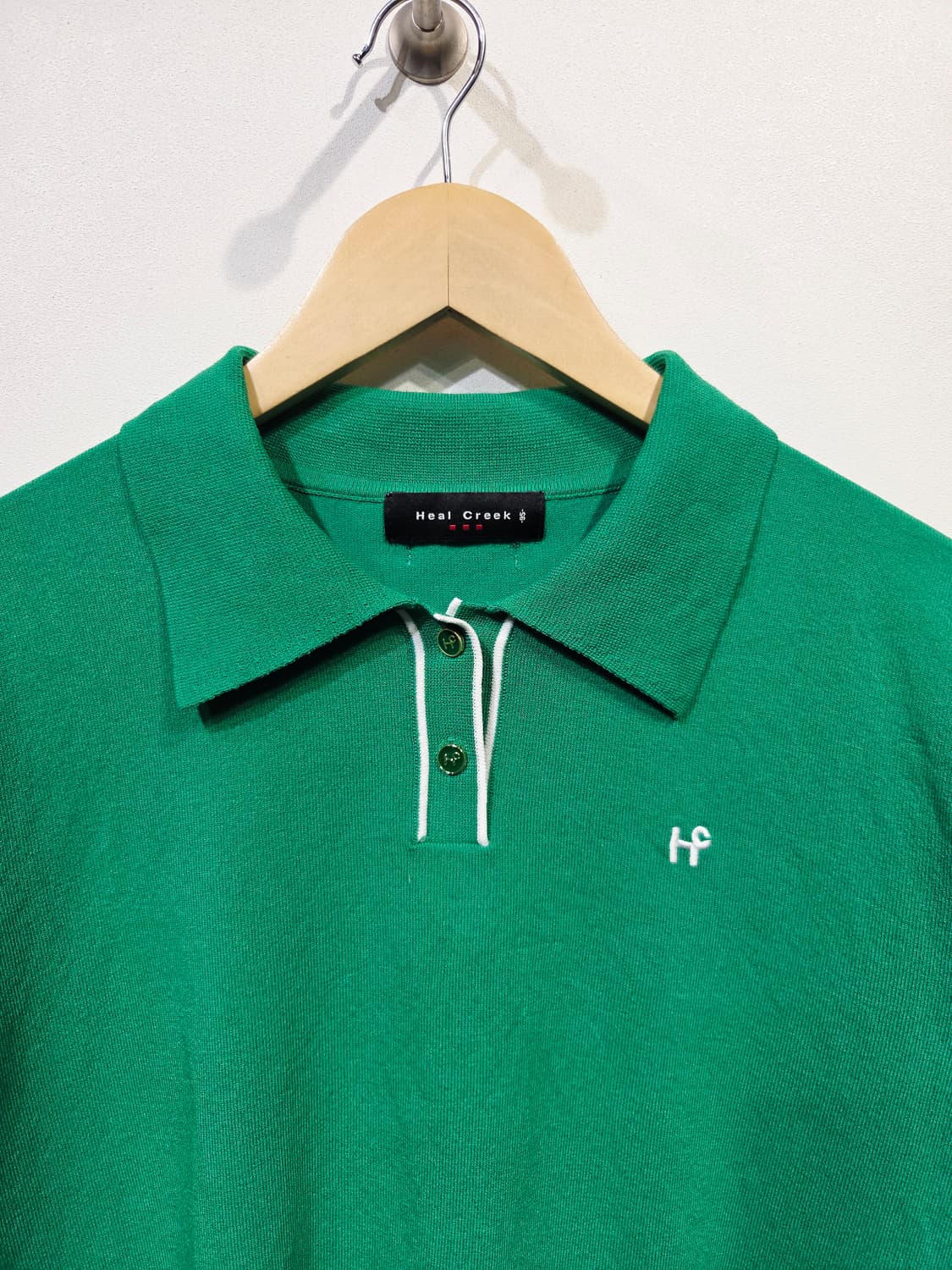 힐크릭(Heal Creek) 그린 반팔 카라티 상품이미지3