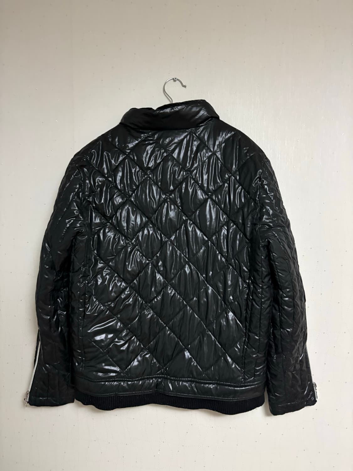 빈티지 유광 패딩 상품이미지2