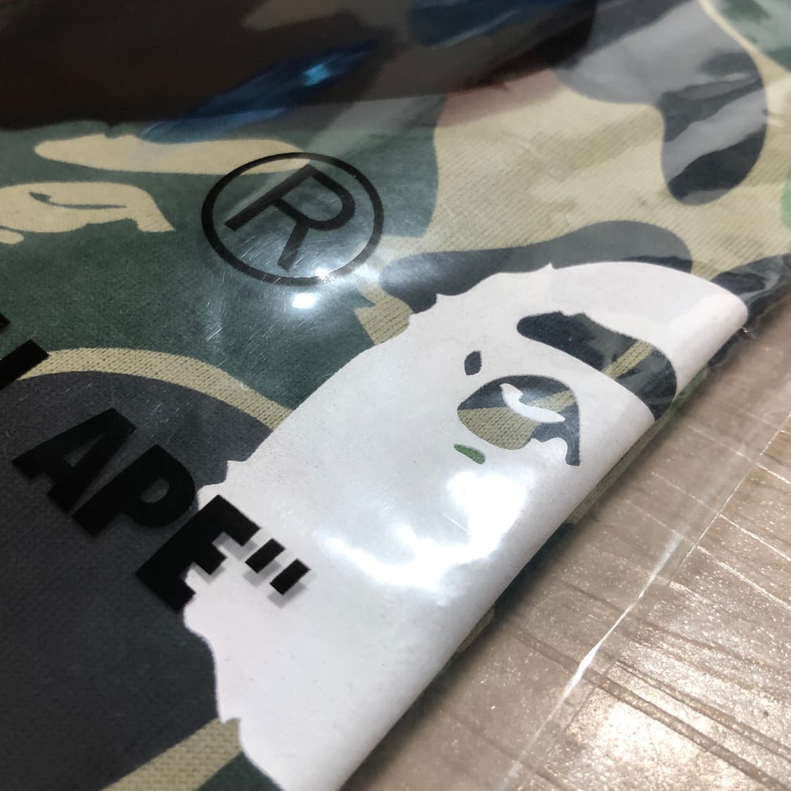 베이프 111 ABC 카모 ASNKA 티셔츠 그린 L 상품이미지4