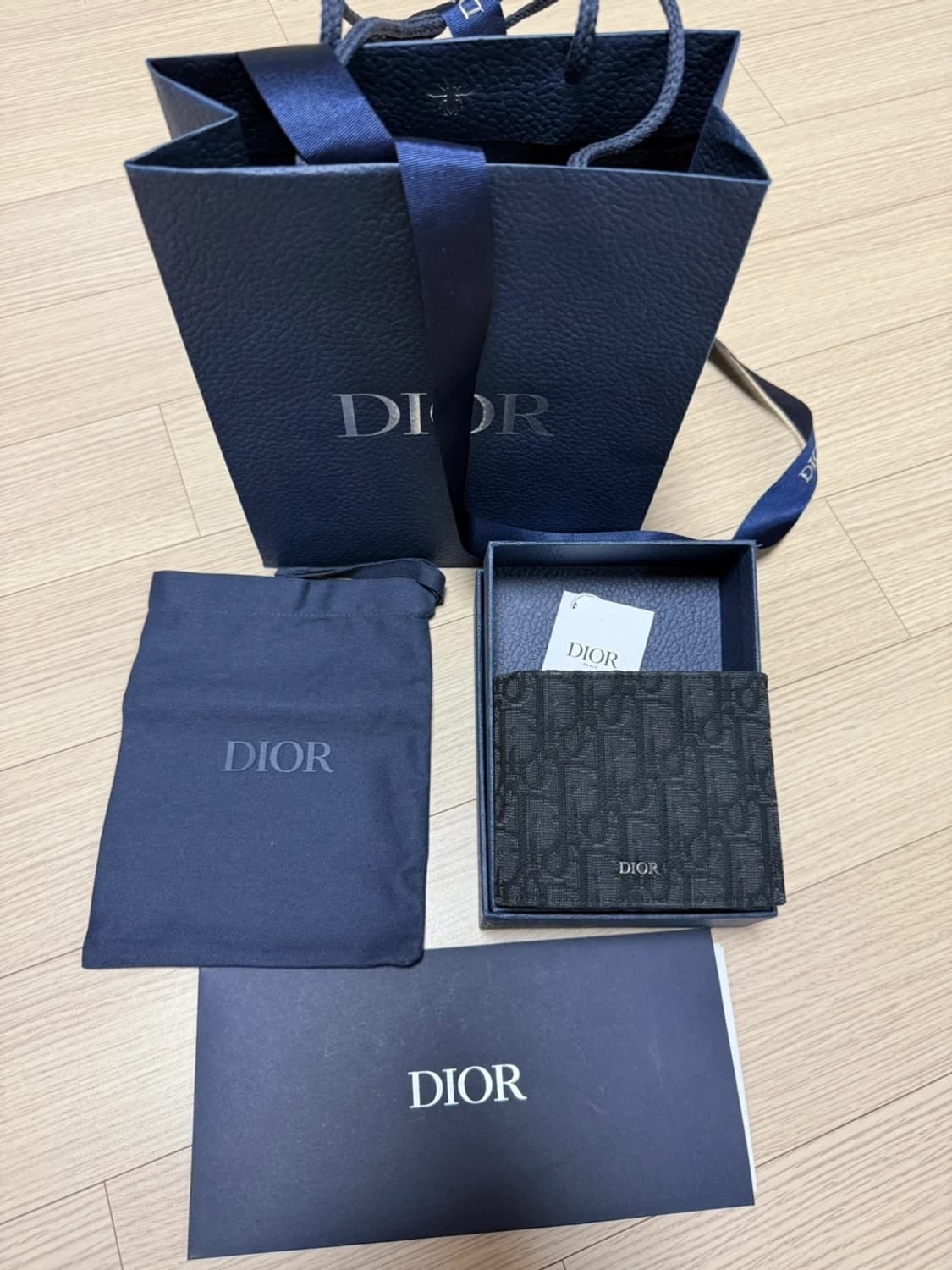 [풀박스] 디올 오블리크 반지갑 상품이미지1