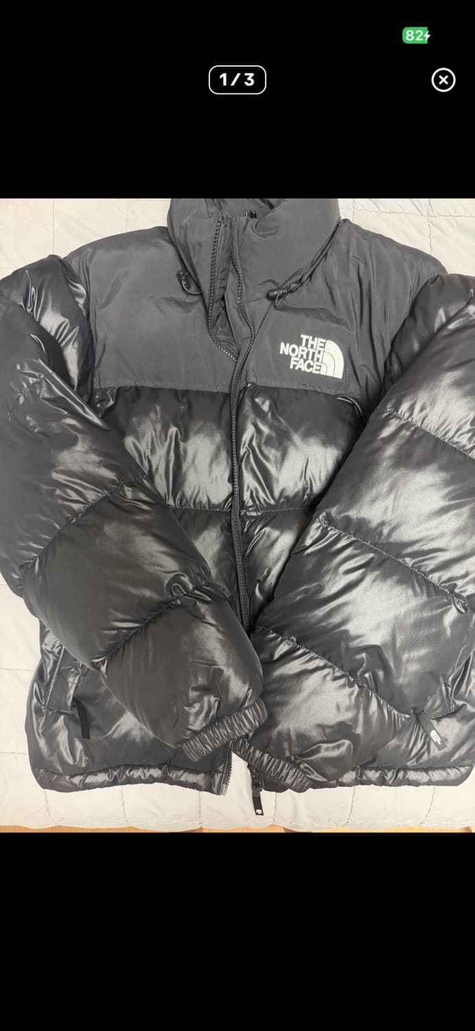 노스페이스 1996 눕시 블랙 유광 M 상품이미지5