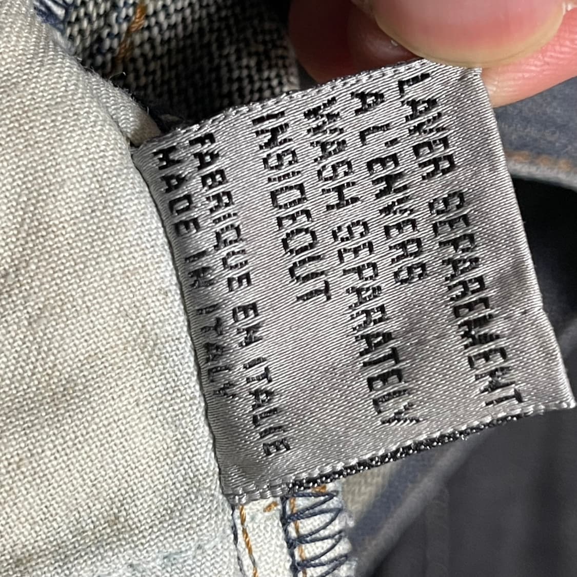 [32] Dior Homme 아카이브 데님 팬츠 상품이미지10