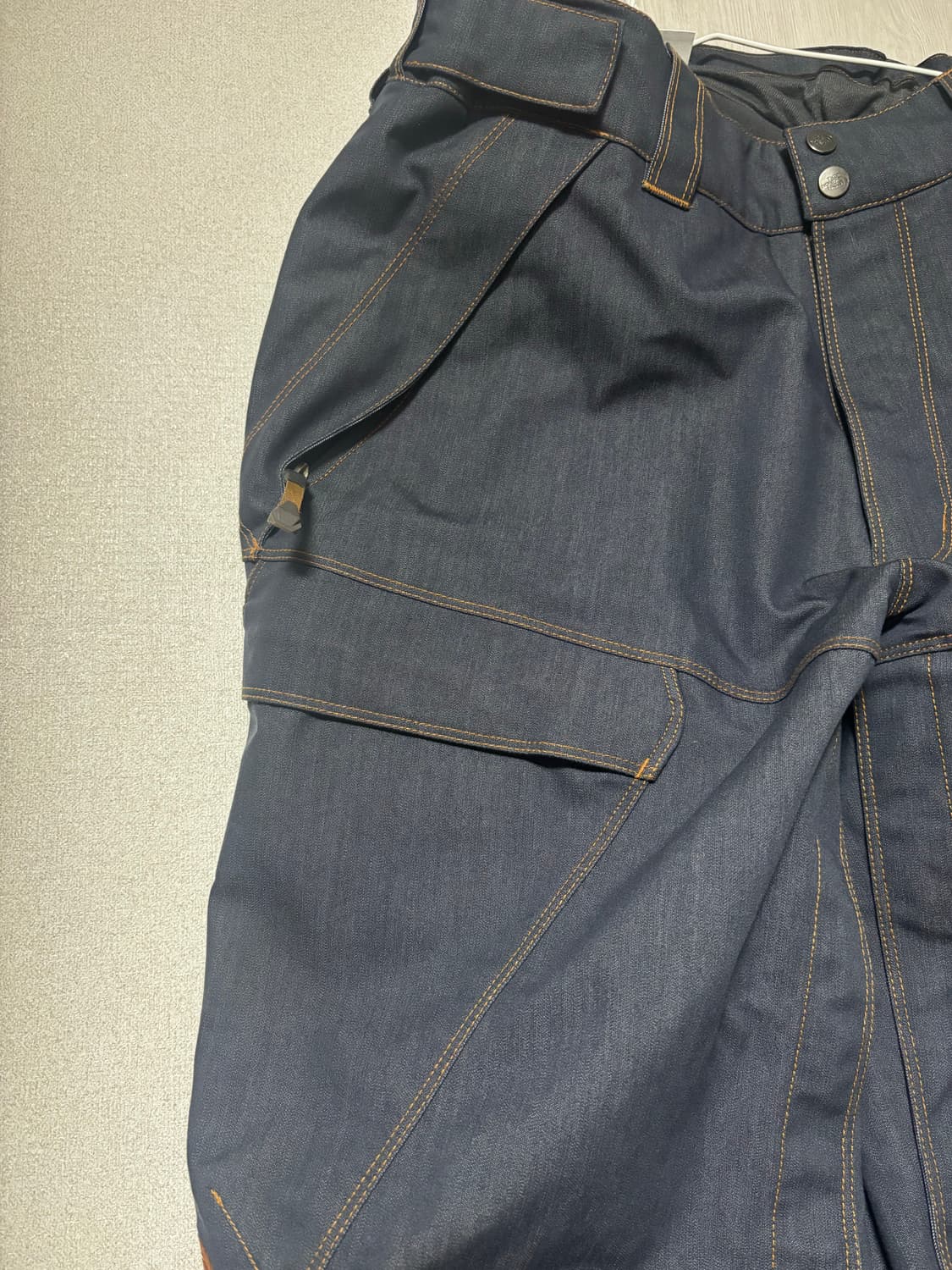 노스페이스 스노우보드복 스키복 청재질의 밴드형 바지 상품이미지4