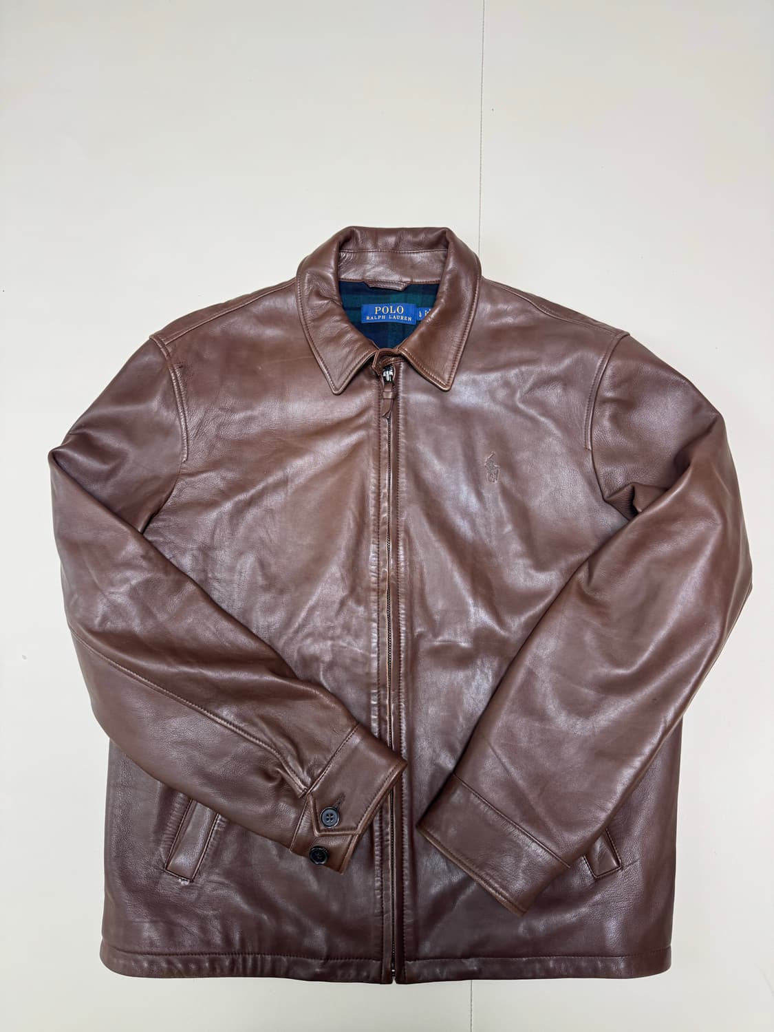 L 폴로 랄프로렌 맥스웰 램스킨 레더 자켓 / 뉴스보이 RRL 상품이미지1