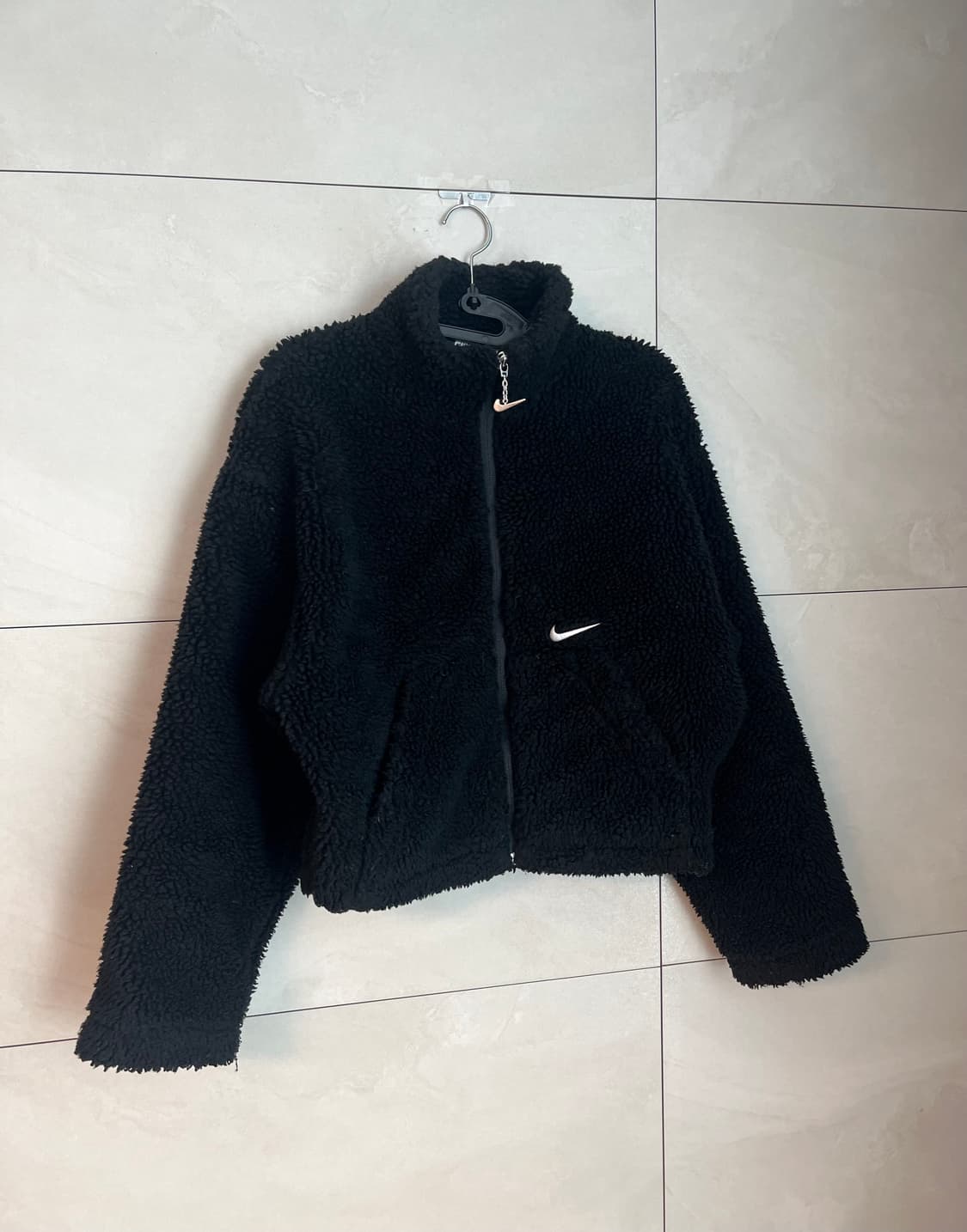 나이키 NSW 스우시 셰르파 후리스 플리스 재킷 [M] 상품이미지2