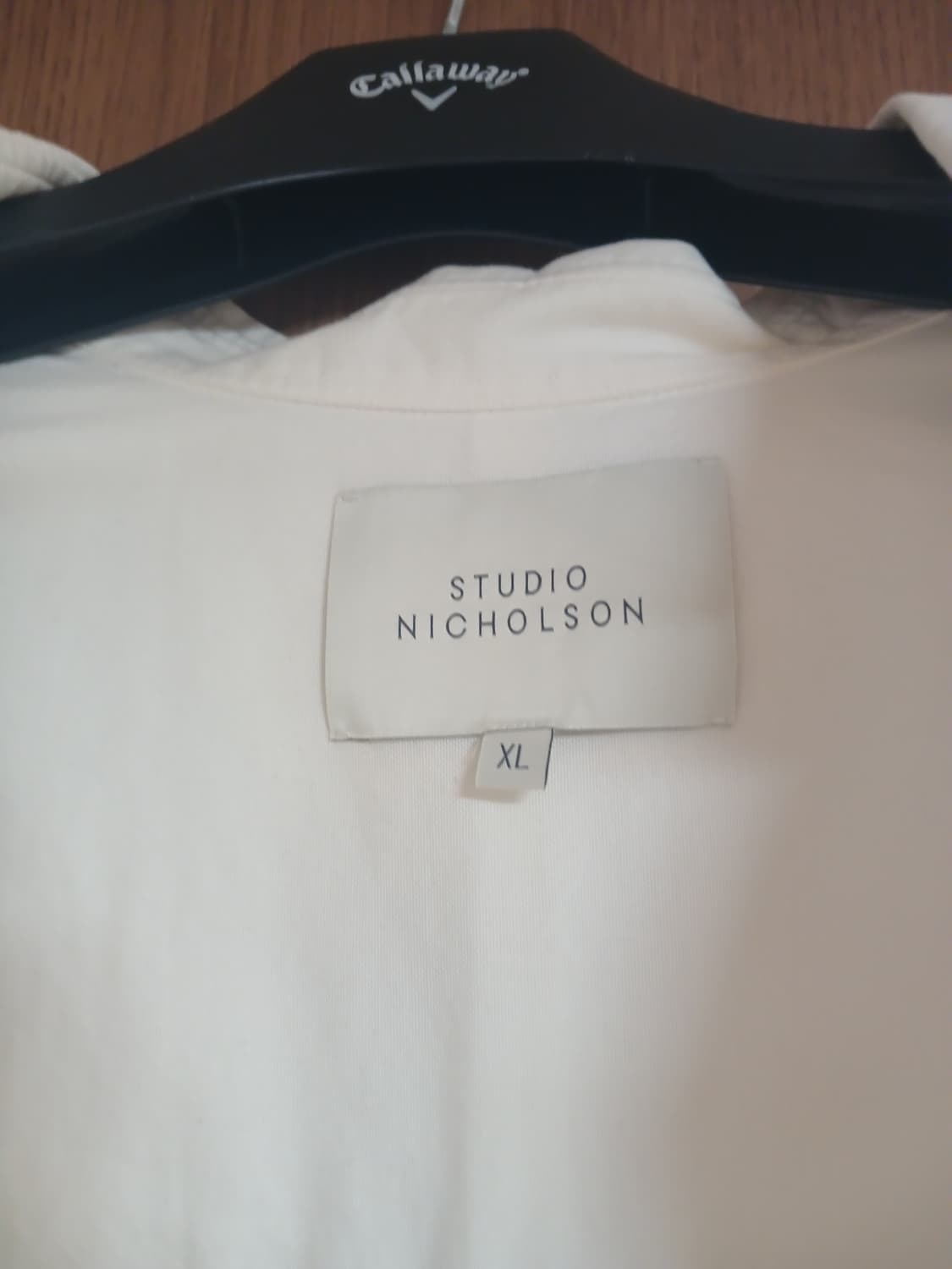 스튜디오 니콜슨 셔츠 화이트 XL 상품이미지2
