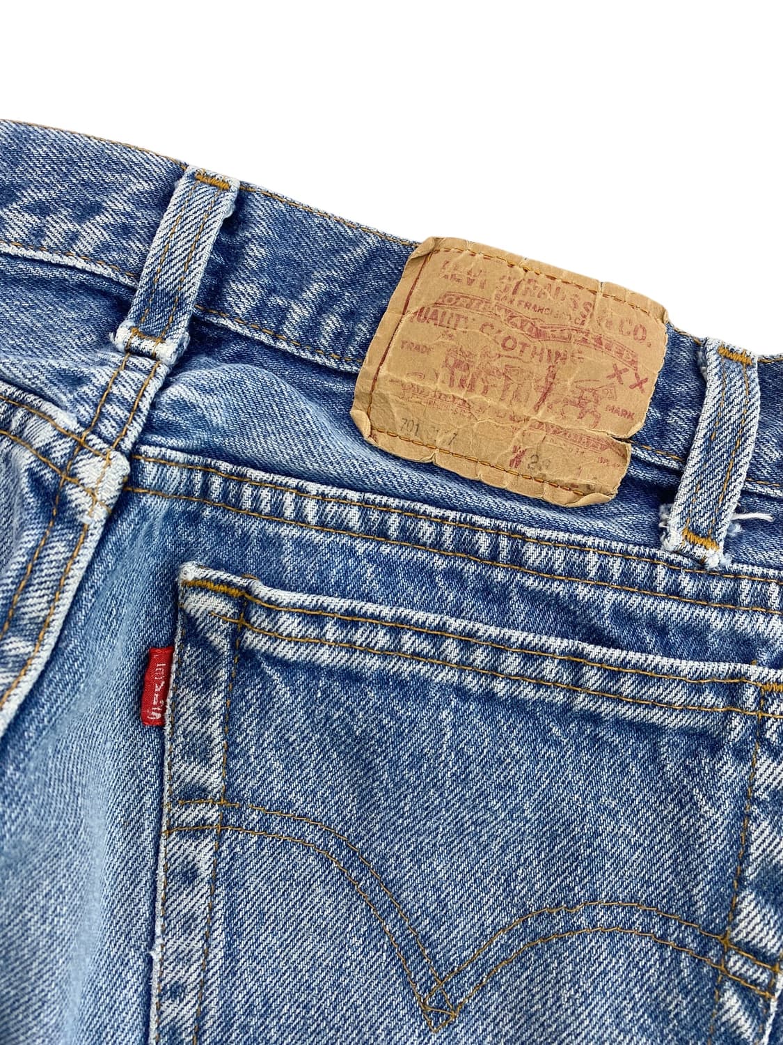 80's 리바이스 701 [501 Student] 상품이미지4