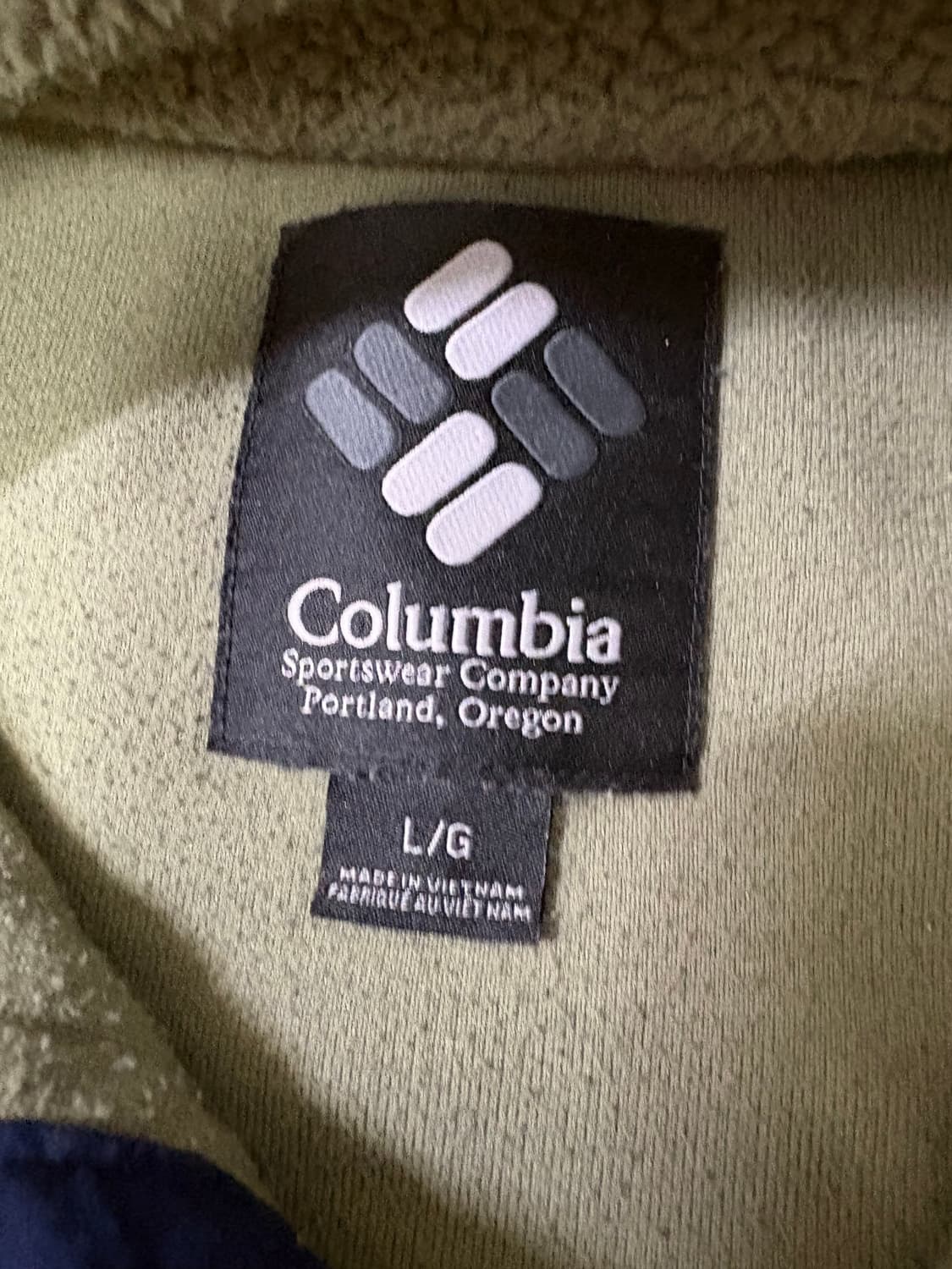 컬럼비아 플리스 풀오버 스냅티 (XL/105) 신칠라 상품이미지4